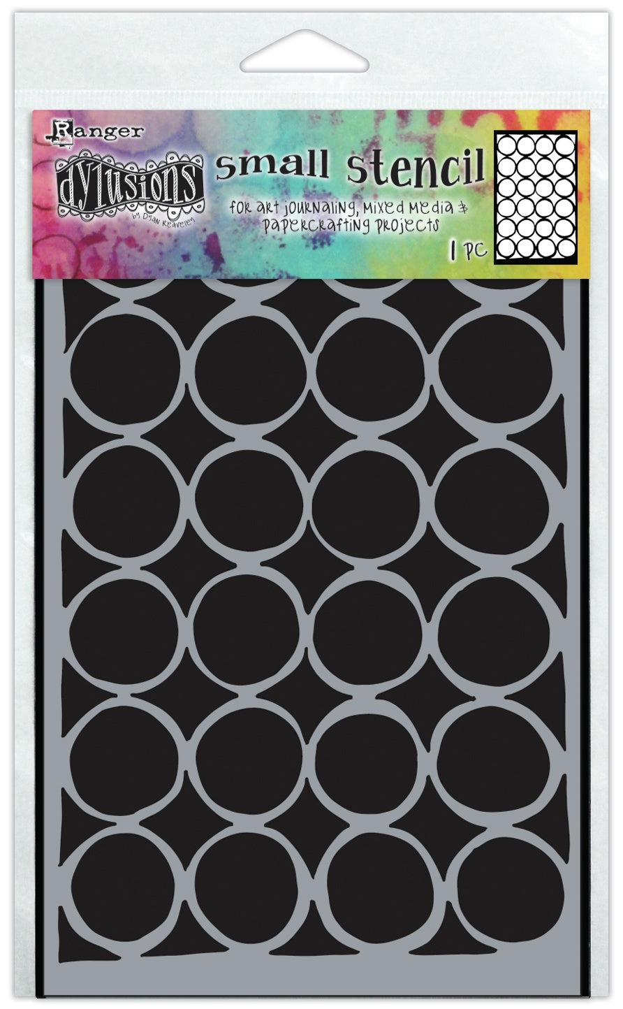 Dyan Reaveley's Dylusions Stencils 5"X8"-Martha's Most Massive Mat