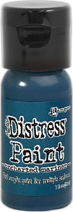 Tim Holtz Distress Paint Flip Top 1oz-Uncharted Mariner