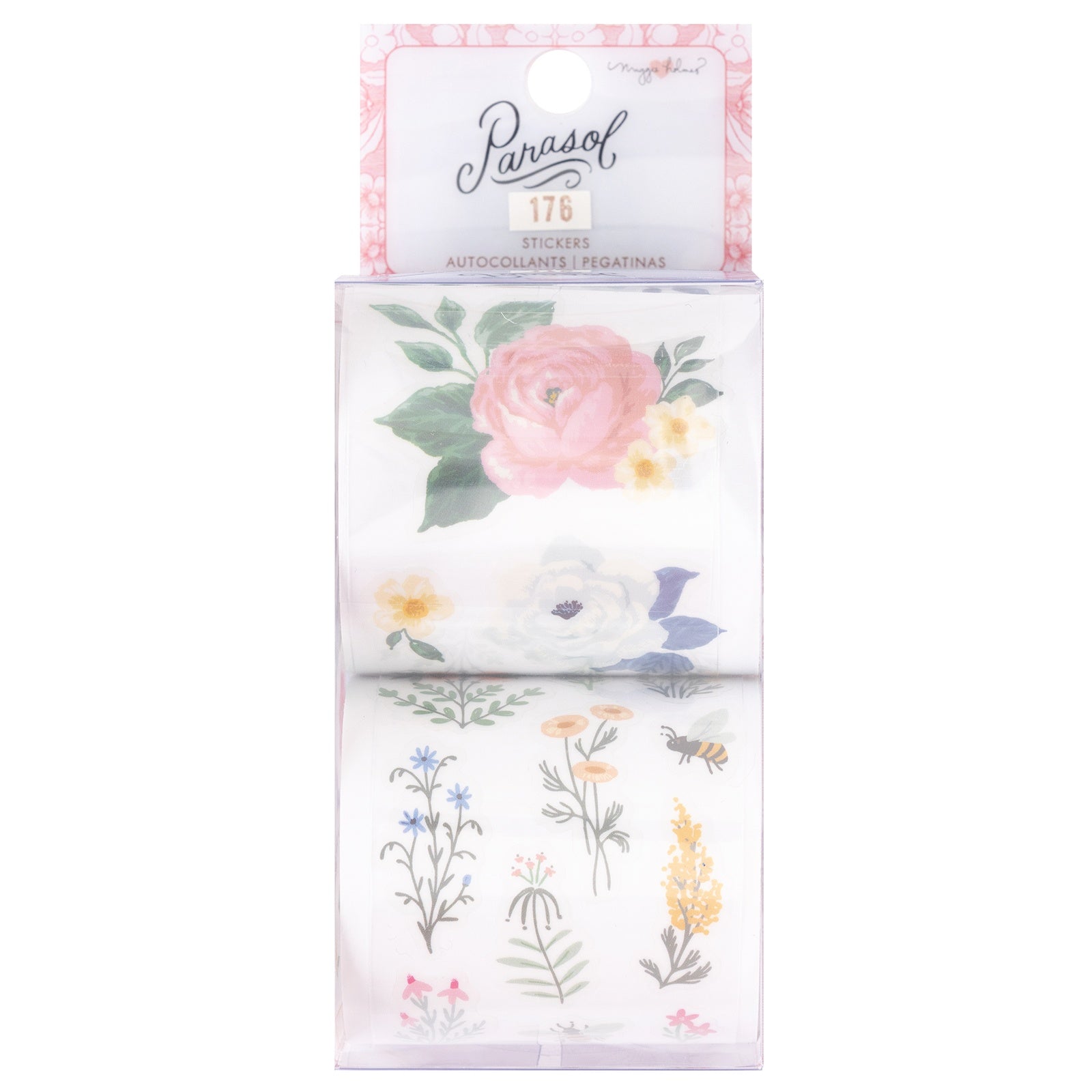 Maggie Holmes Parasol Clear Sticker Rolls 156/Pkg-