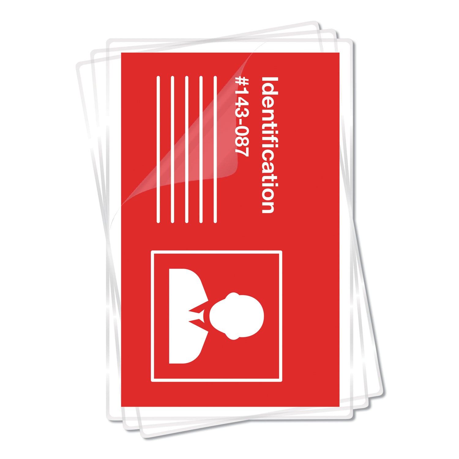 Fellowes® Laminating Pouches, 5mil, 3 7/8 x 2 5/8, 100/Pack