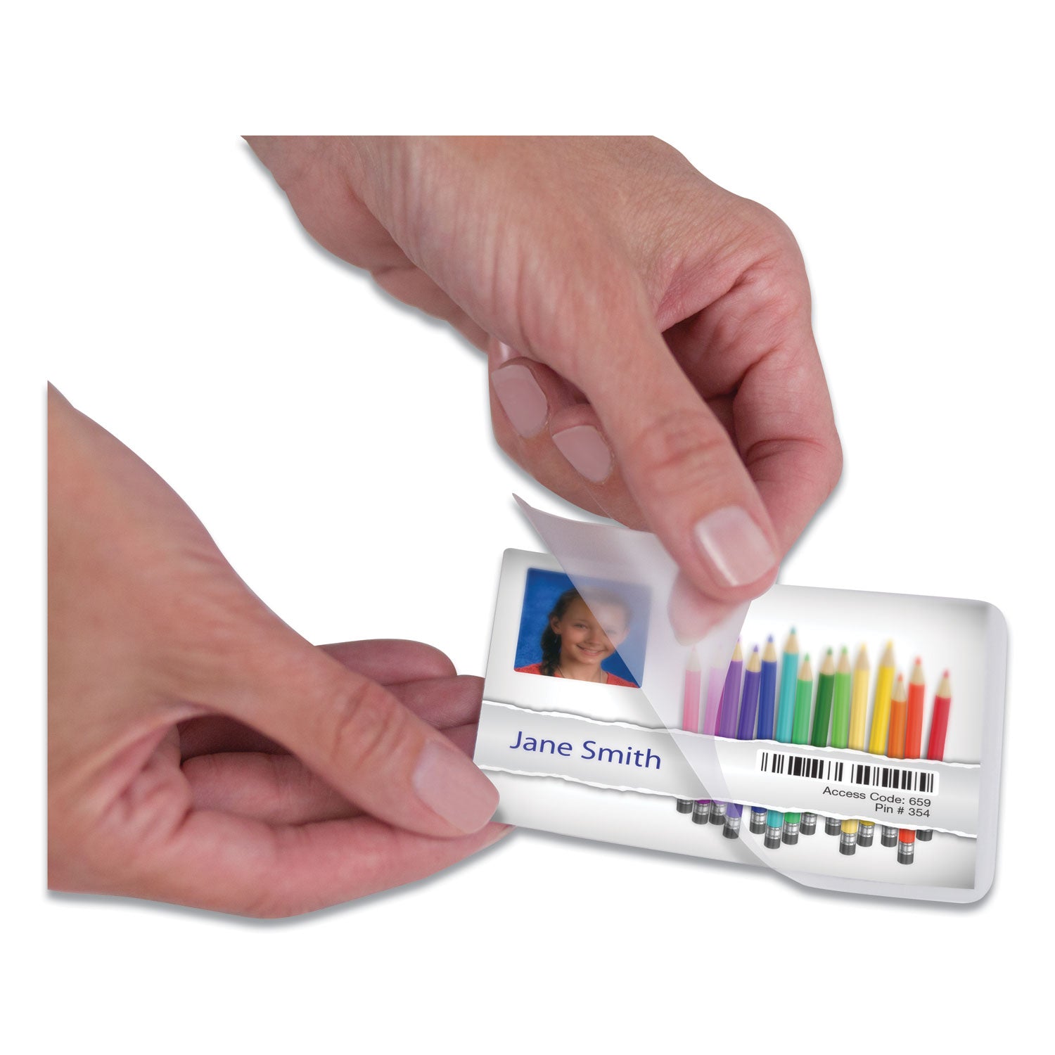 Fellowes® Laminating Pouches, 5mil, 3 7/8 x 2 5/8, 100/Pack