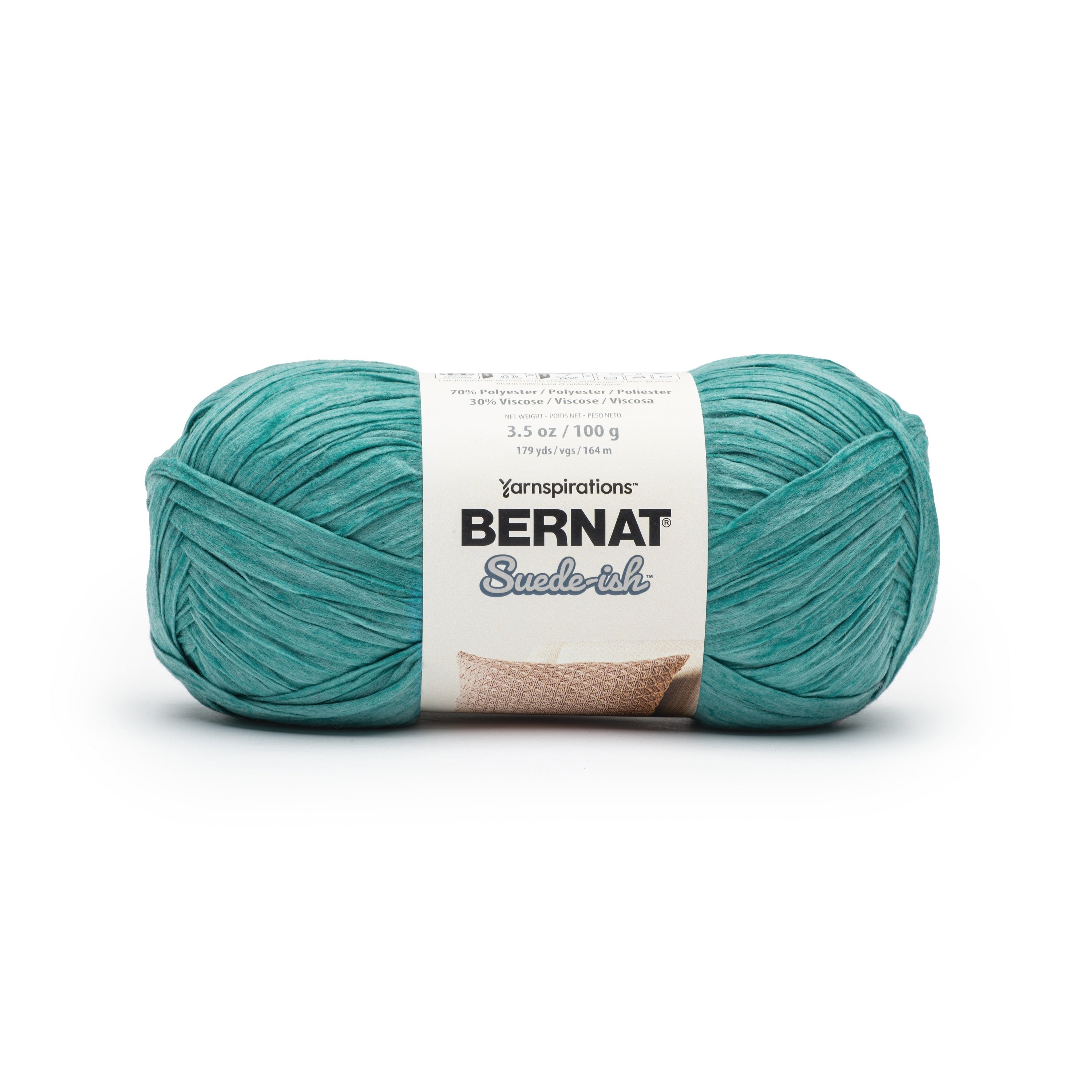 Bernat Suede-ish Yarn-Turquoise