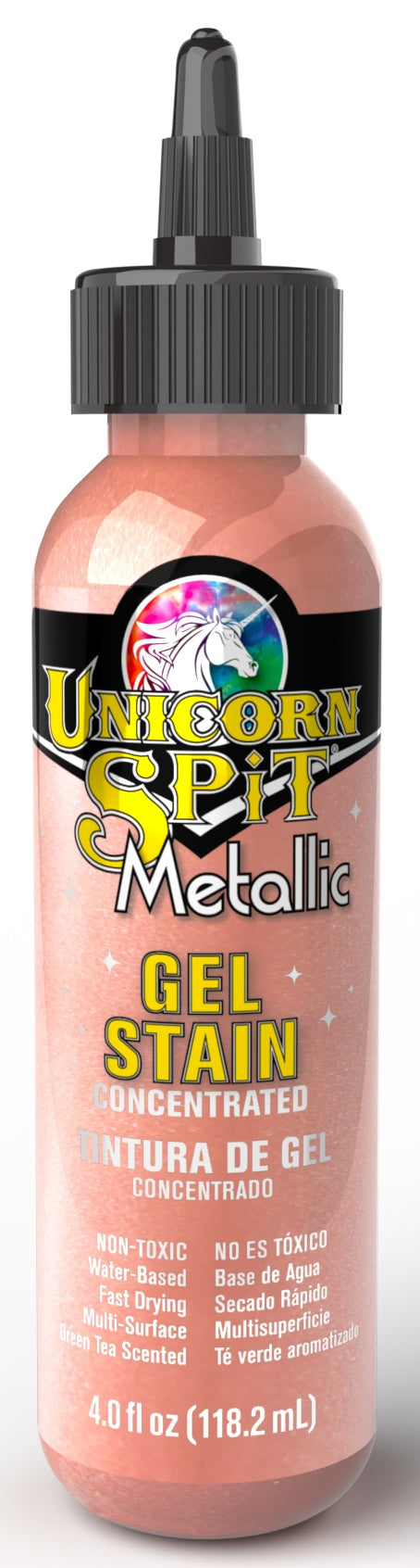 Unicorn Spit Sparkling Wood Stain & Glaze 4oz-Metallic Aphrodite