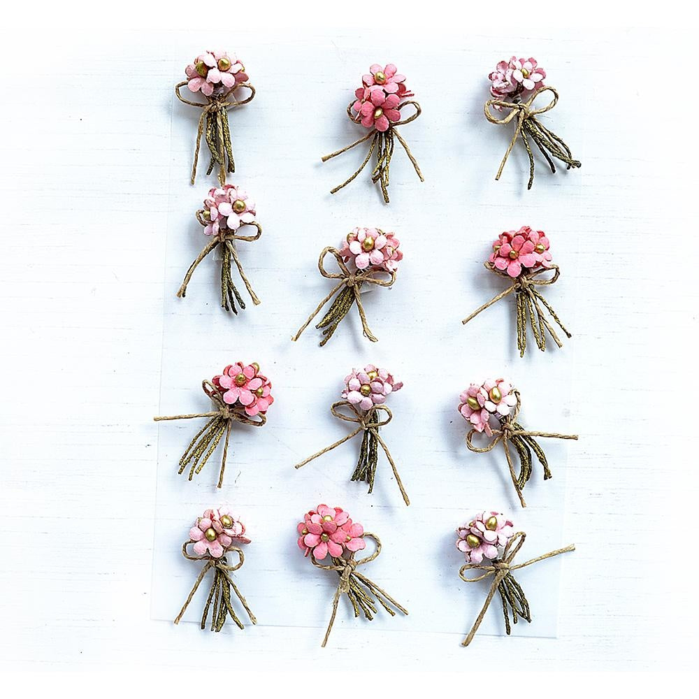 Little Birdie Paper Bouquet 12/Pkg-Celebrate Life