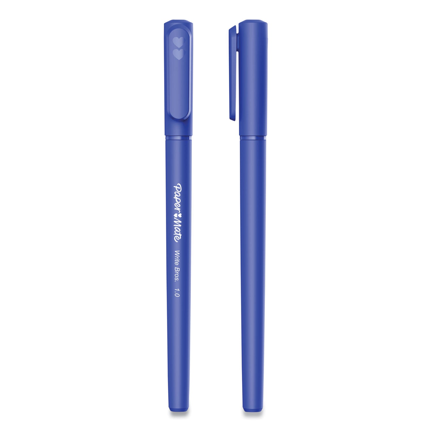 Paper Mate® Write Bros Stick Ballpoint Pen, Blue Ink, 1mm, Dozen