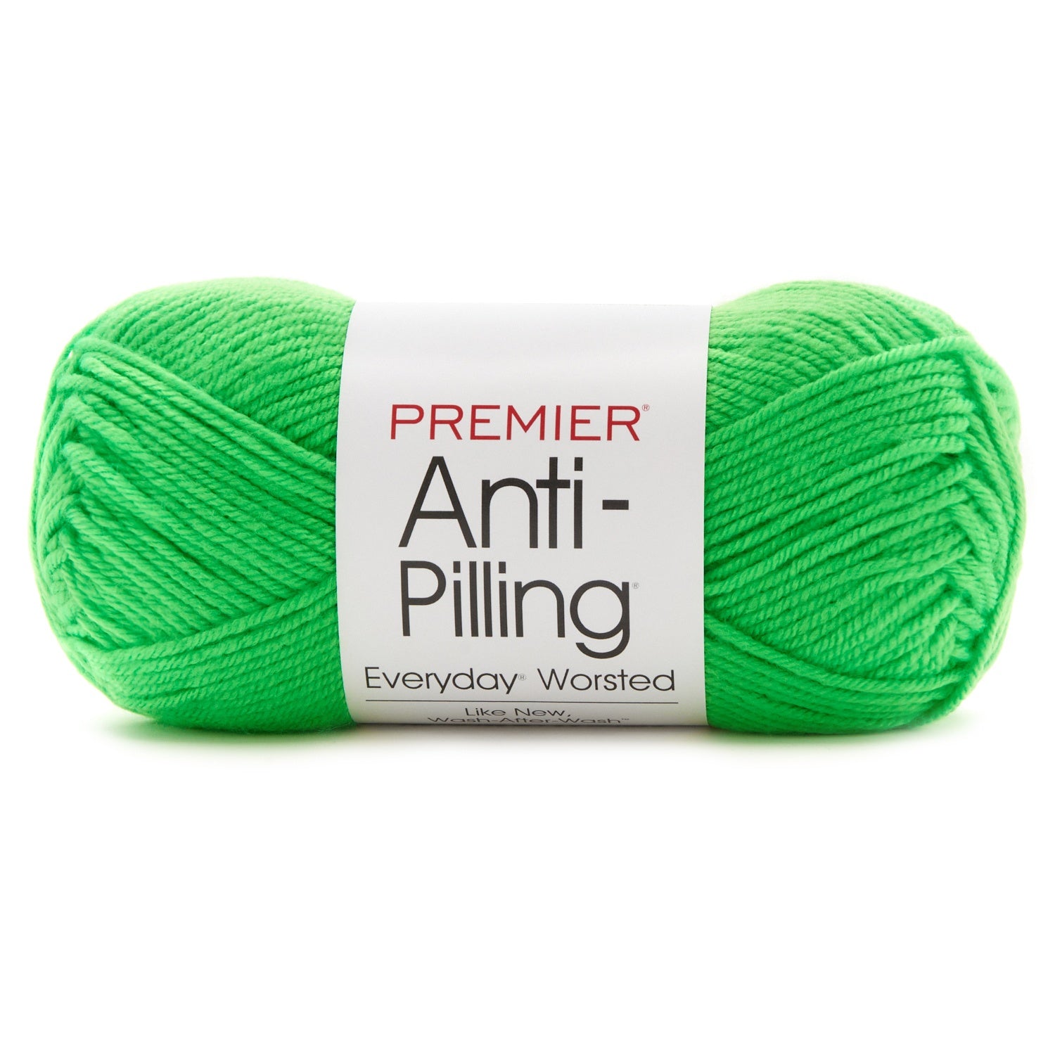 Premier Yarns Anti-Pilling Everyday Worsted Solid Yarn-Bright Green