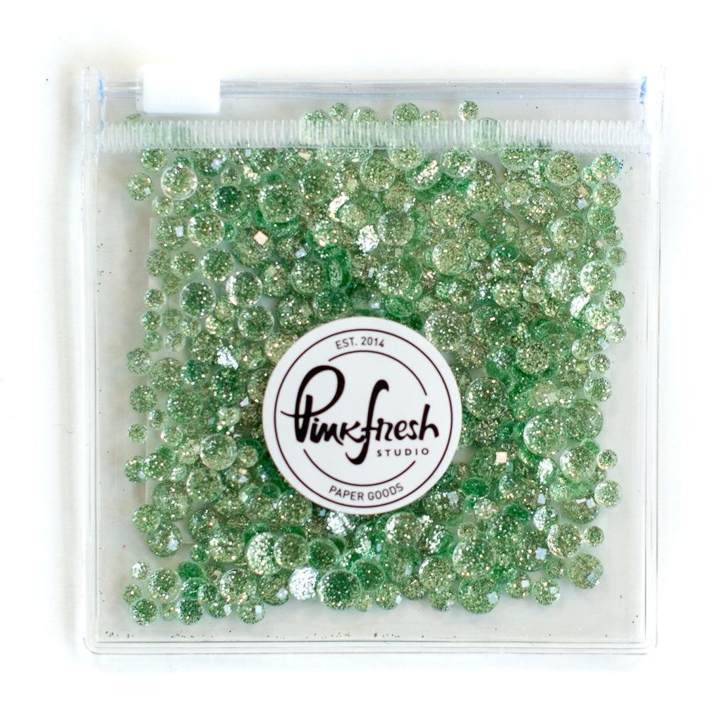 Pinkfresh Glitter Drops Essentials-Leaf