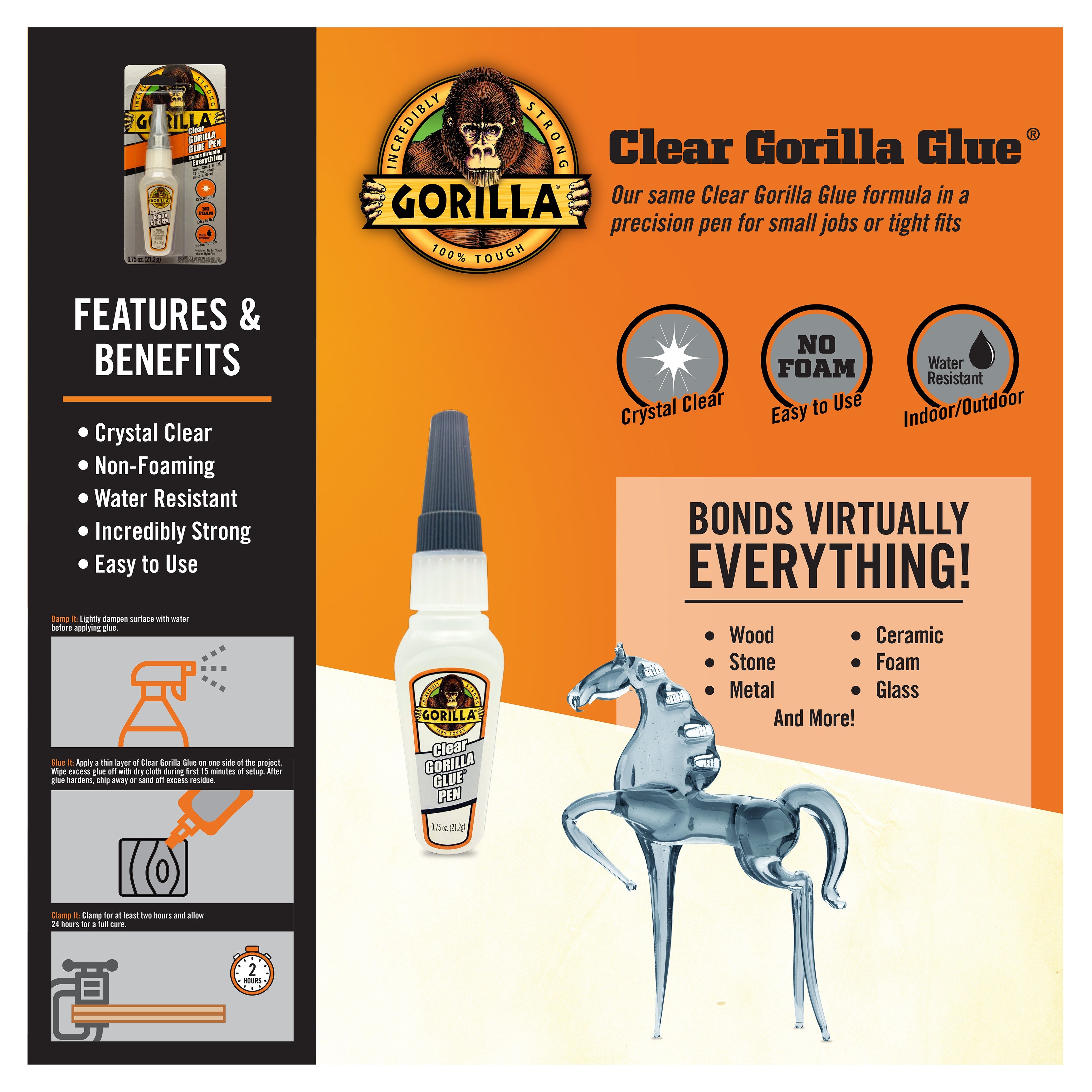 Gorilla Glue Clear Pen