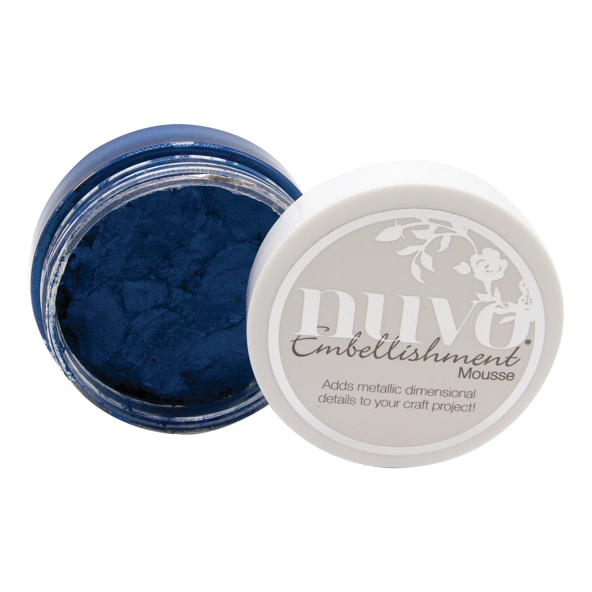 Nuvo Embellishment Mousse-High Tide Blue