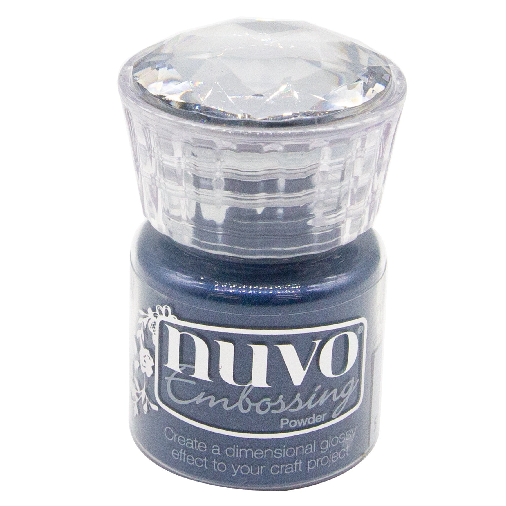 Nuvo Embossing Powder .74oz-Blue Depths