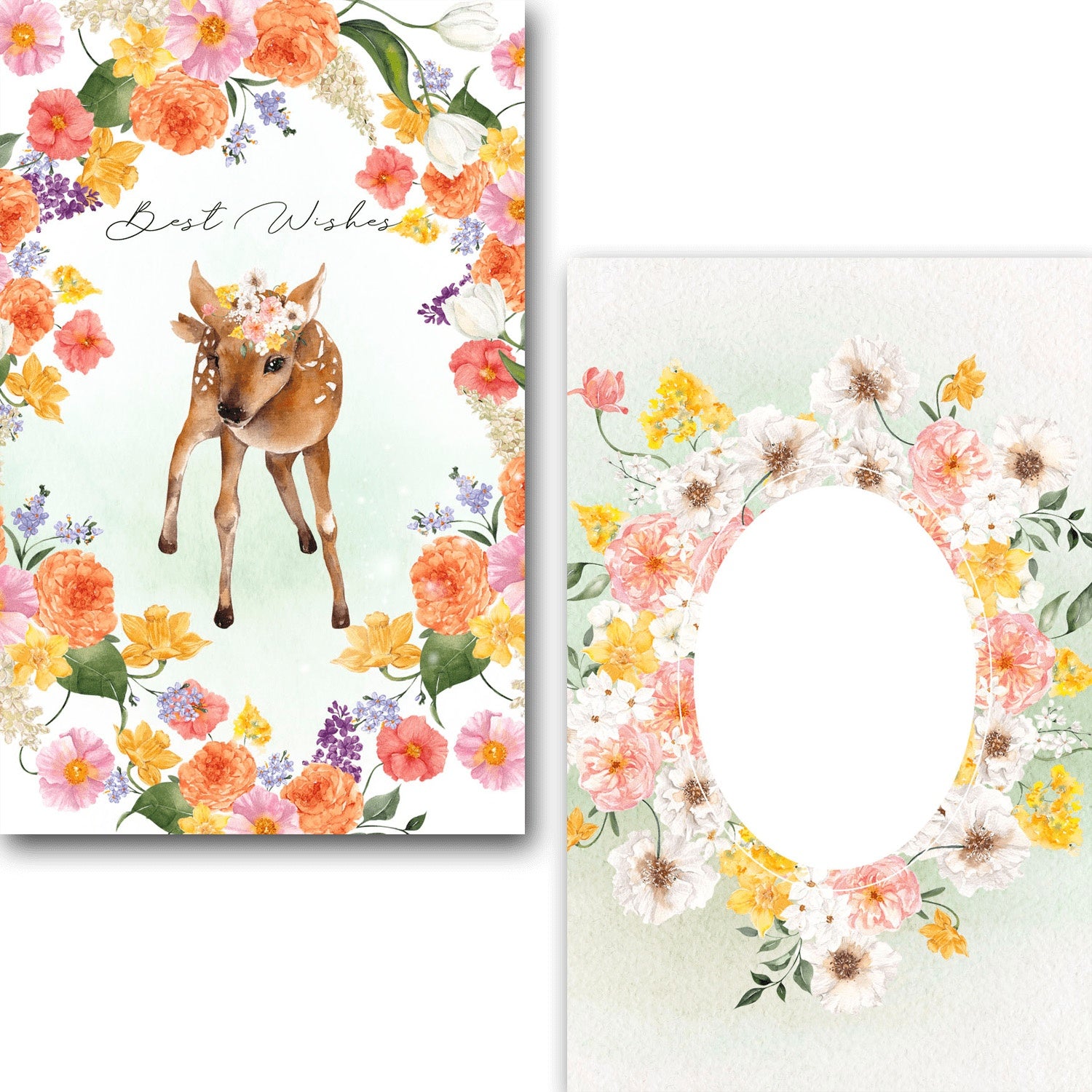 Sunshine Meadows Journal Card Pack 20/Pkg-4 Designs/5 Each