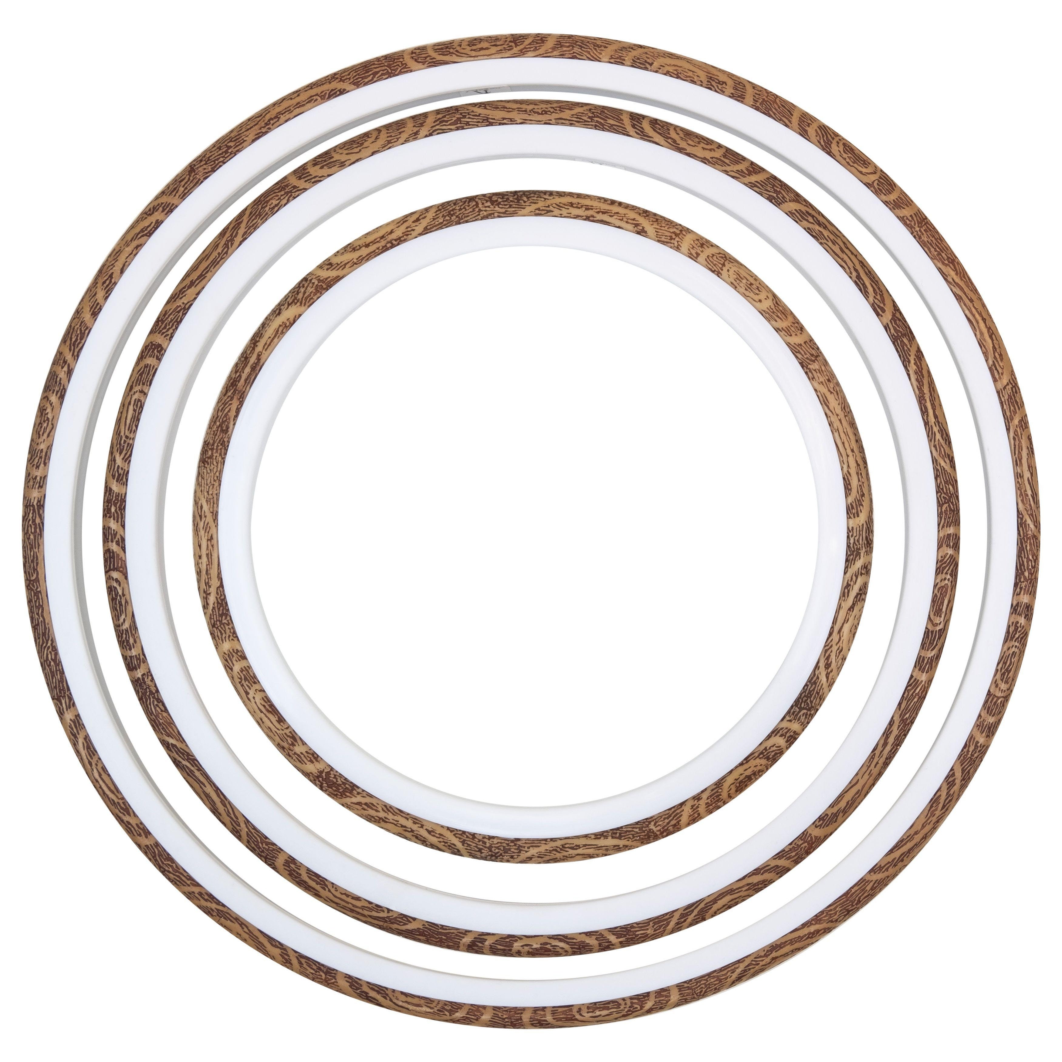 Anchor Faux Wood Round Embroidery Hoop 6"