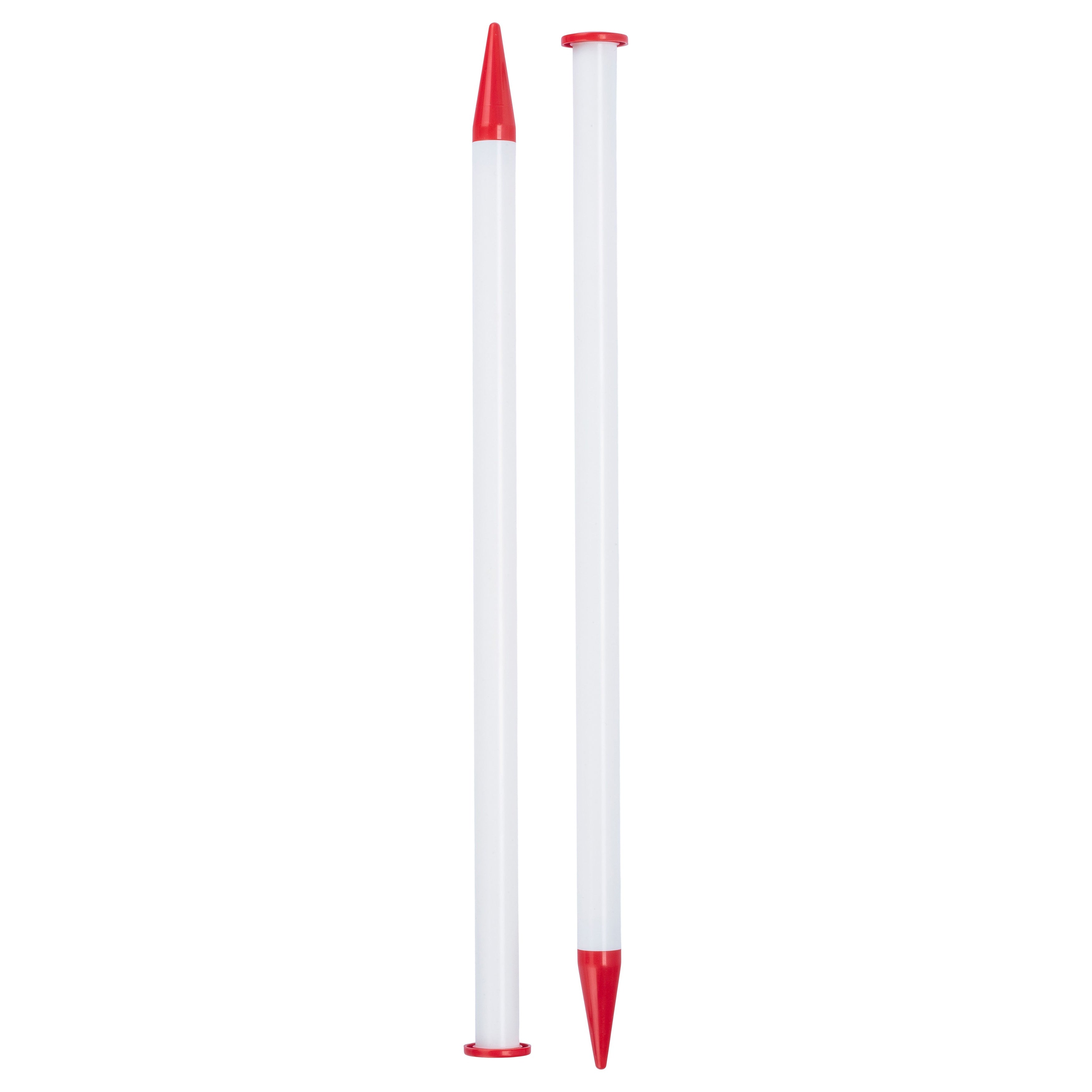 Susan Bates Luxite Jiffy Single Point Knitting Needles 14"-Size 19/15mm