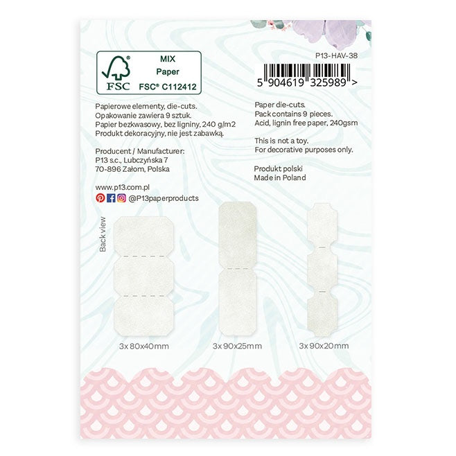 Have Fun Ephemera Cardstock Die-Cuts 9/Pkg-Tickets