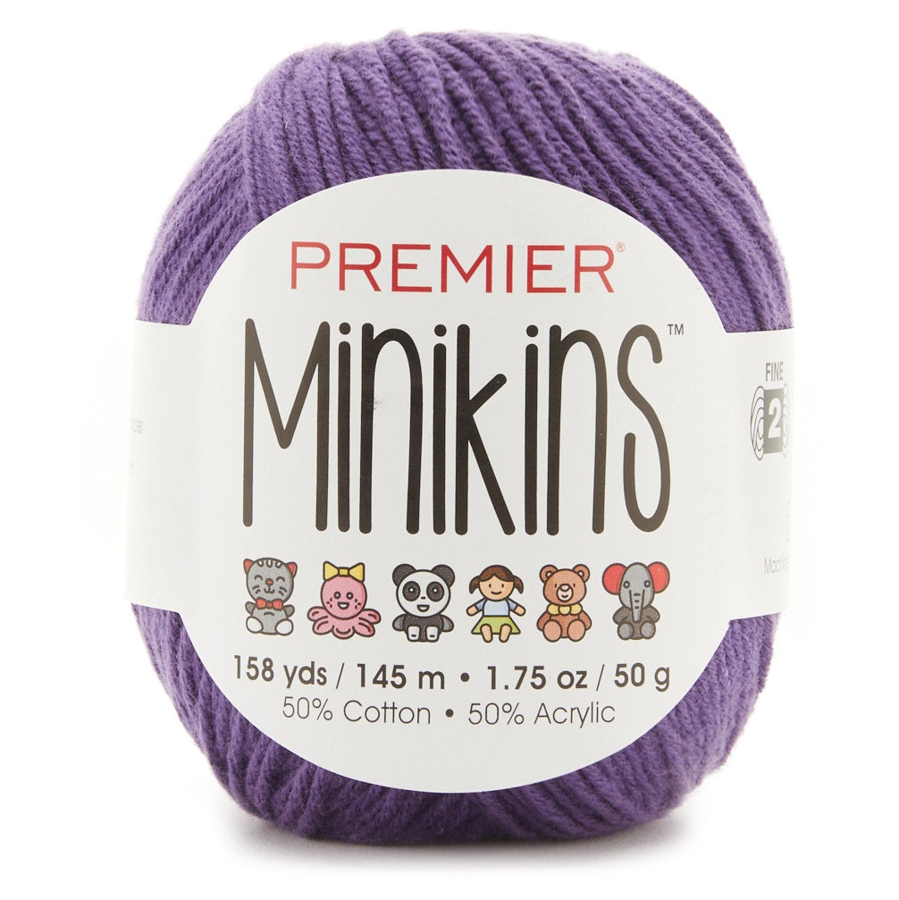 Premier Minikins Yarn-Grape