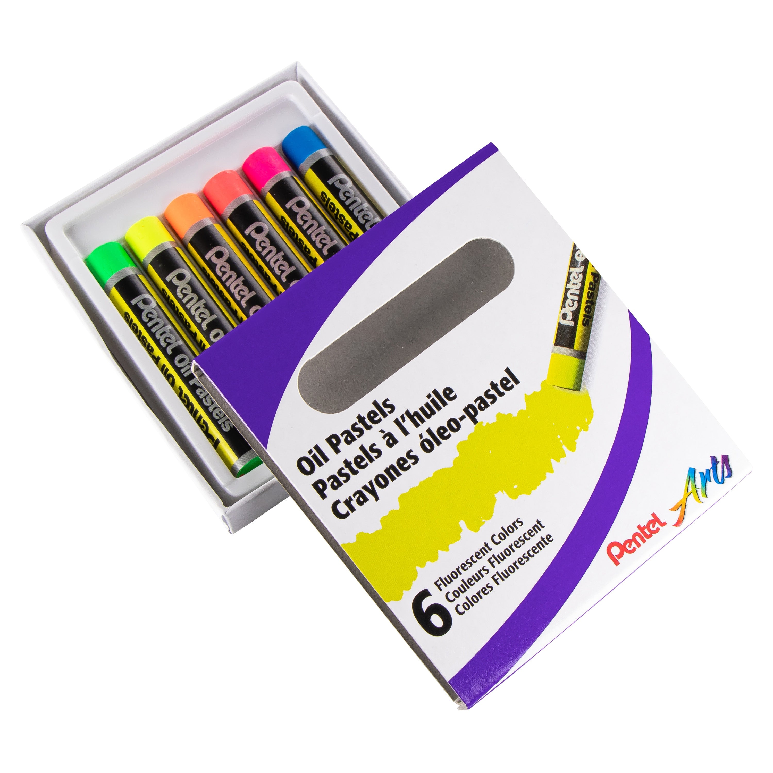 Pentel Oil Pastels-Fluorescent