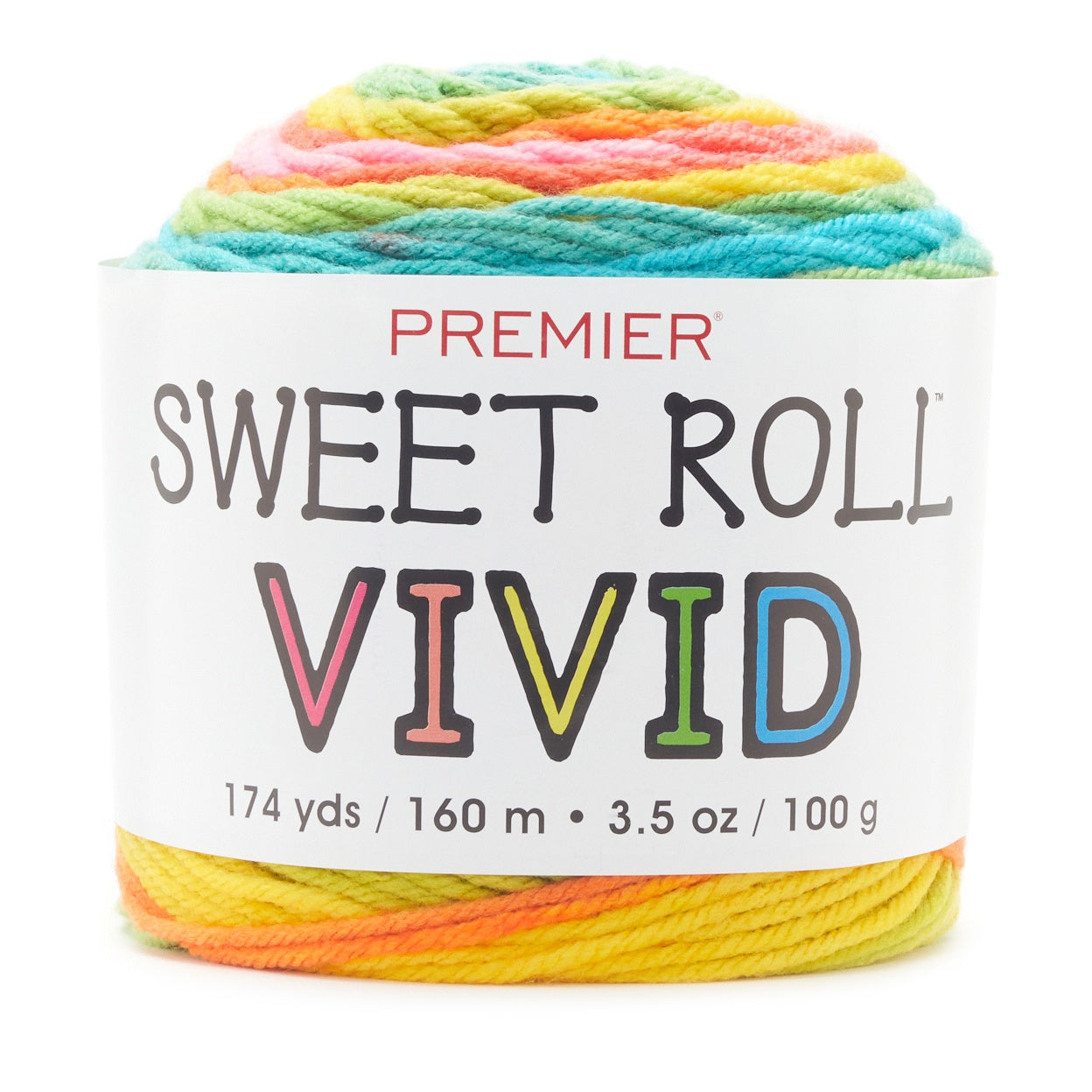 Premier Sweet Roll Vivid Yarn-Moon Beam
