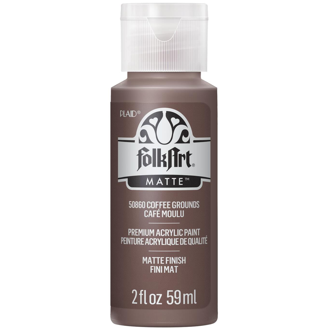FolkArt Acrylic Paint 2oz-Coffee Grounds