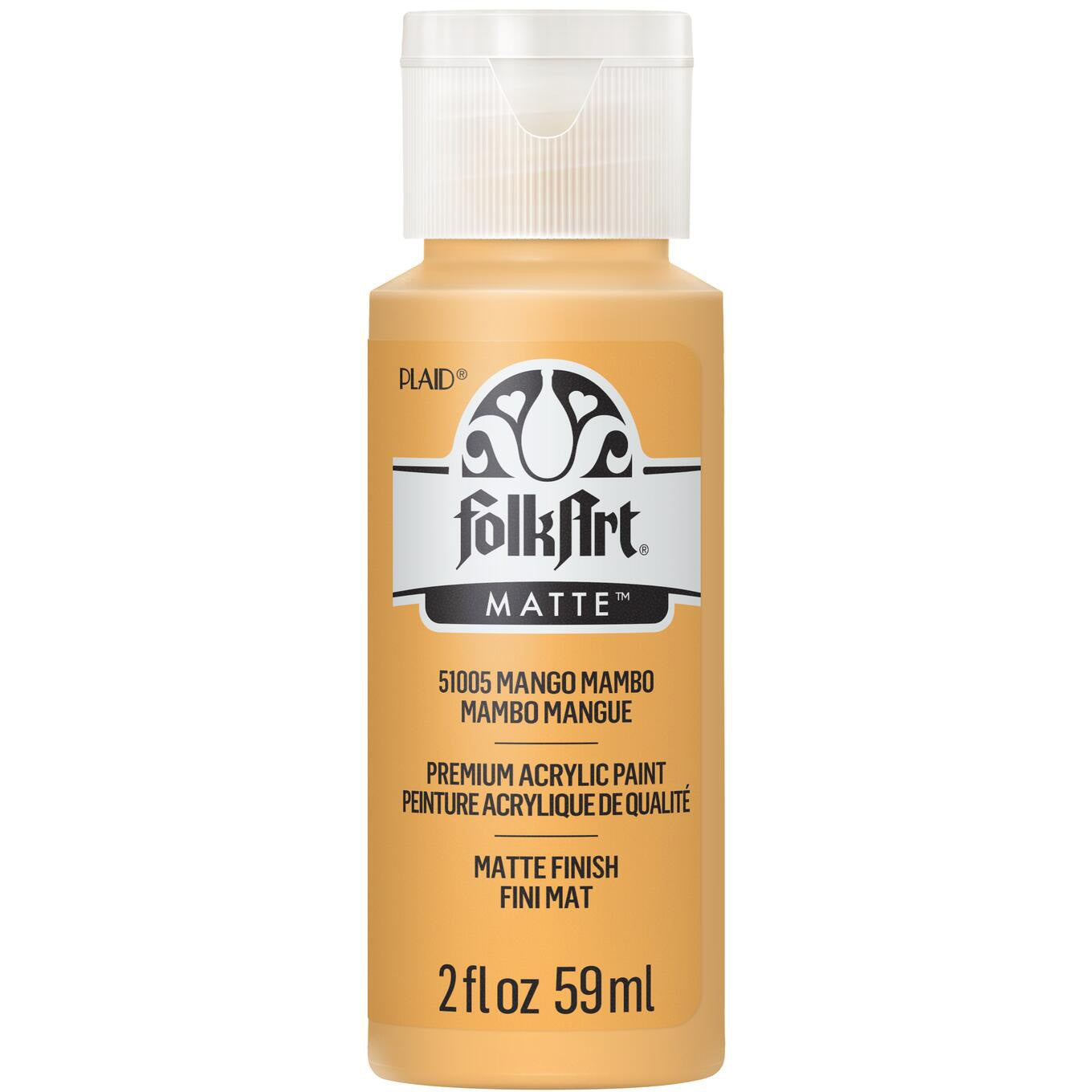 FolkArt Acrylic Paint 2oz-Mango Mambo