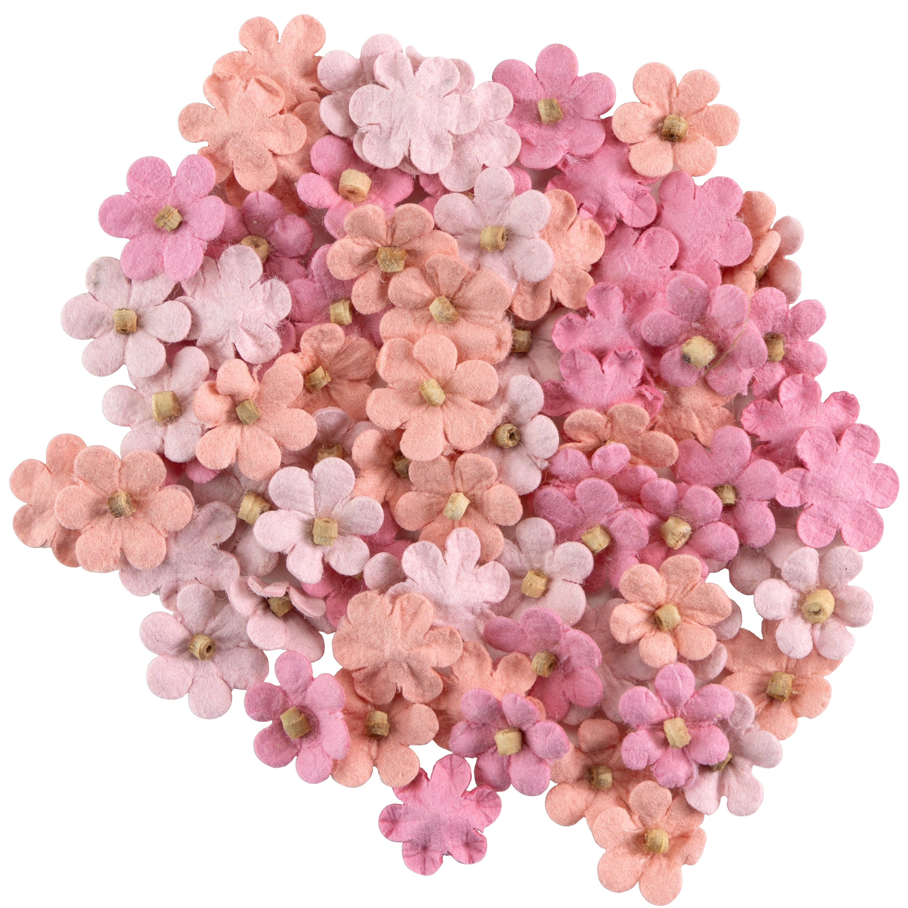 Little Birdie Esme Paper Flowers 80/Pkg-Celebrate Life