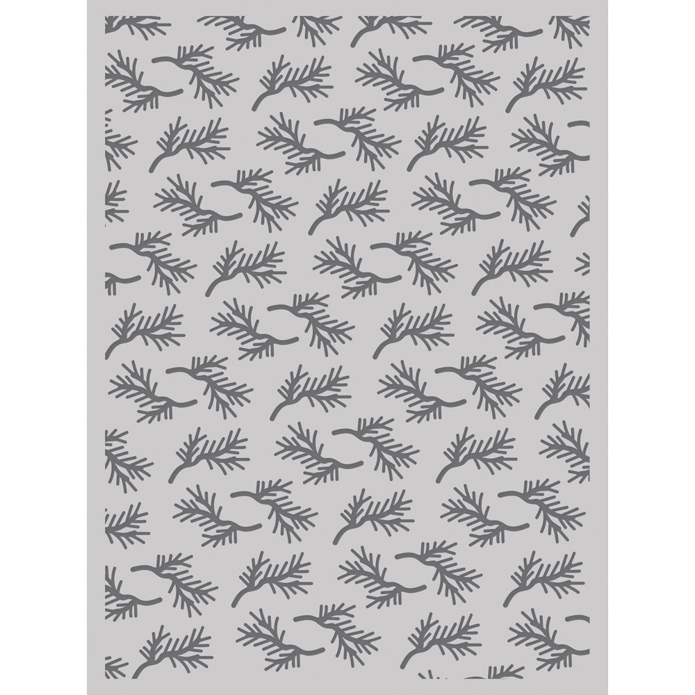 Simple Stories Trail Mix Stencil 6"X8"-Pine Branch
