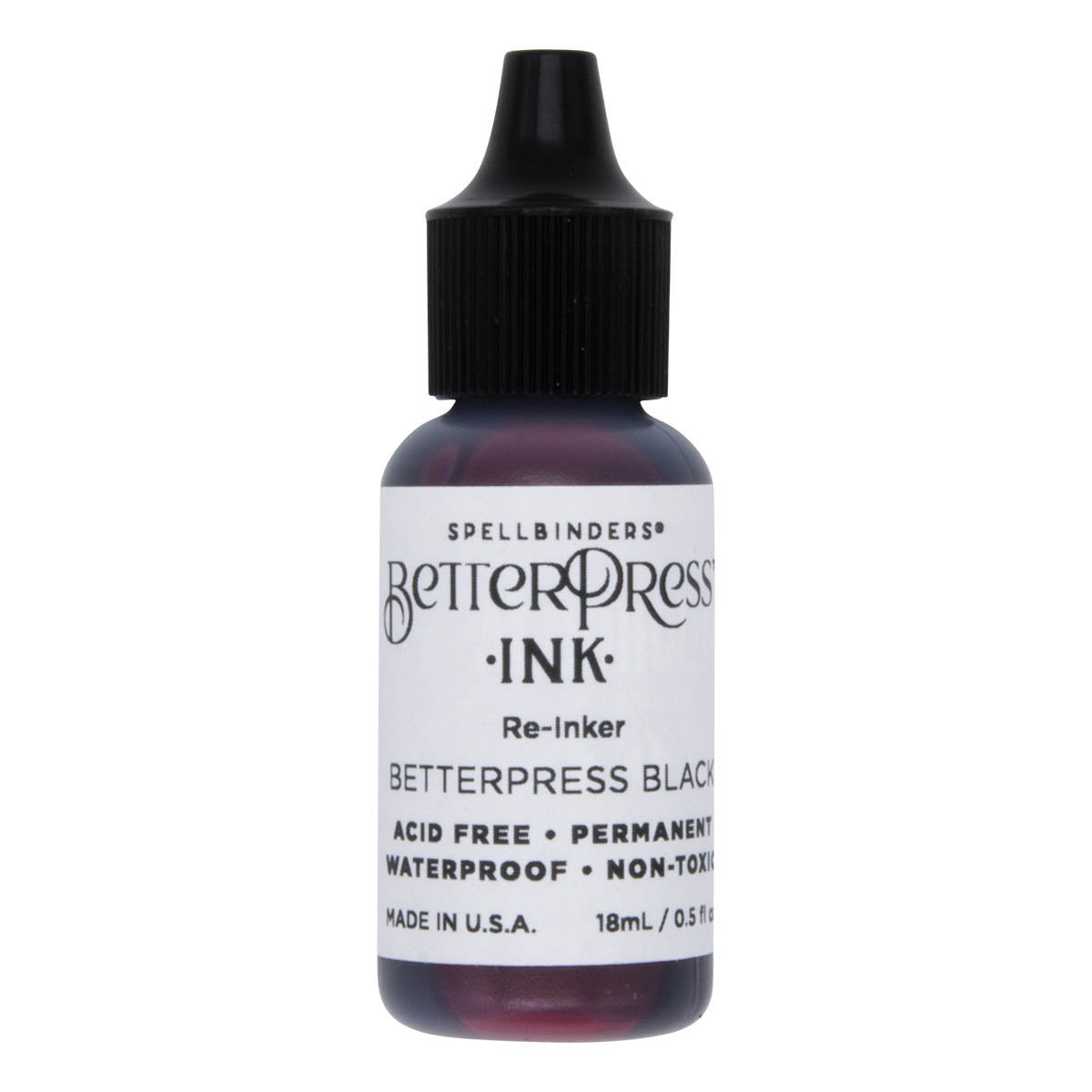 Spellbinders BetterPress Ink Reinker-Black
