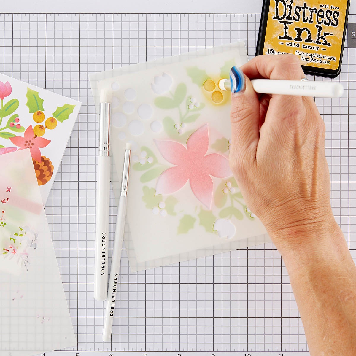 Spellbinders Mini Blending Brush Set-From Card Shoppe Essentials