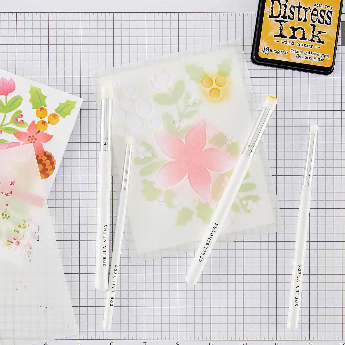 Spellbinders Mini Blending Brush Set-From Card Shoppe Essentials