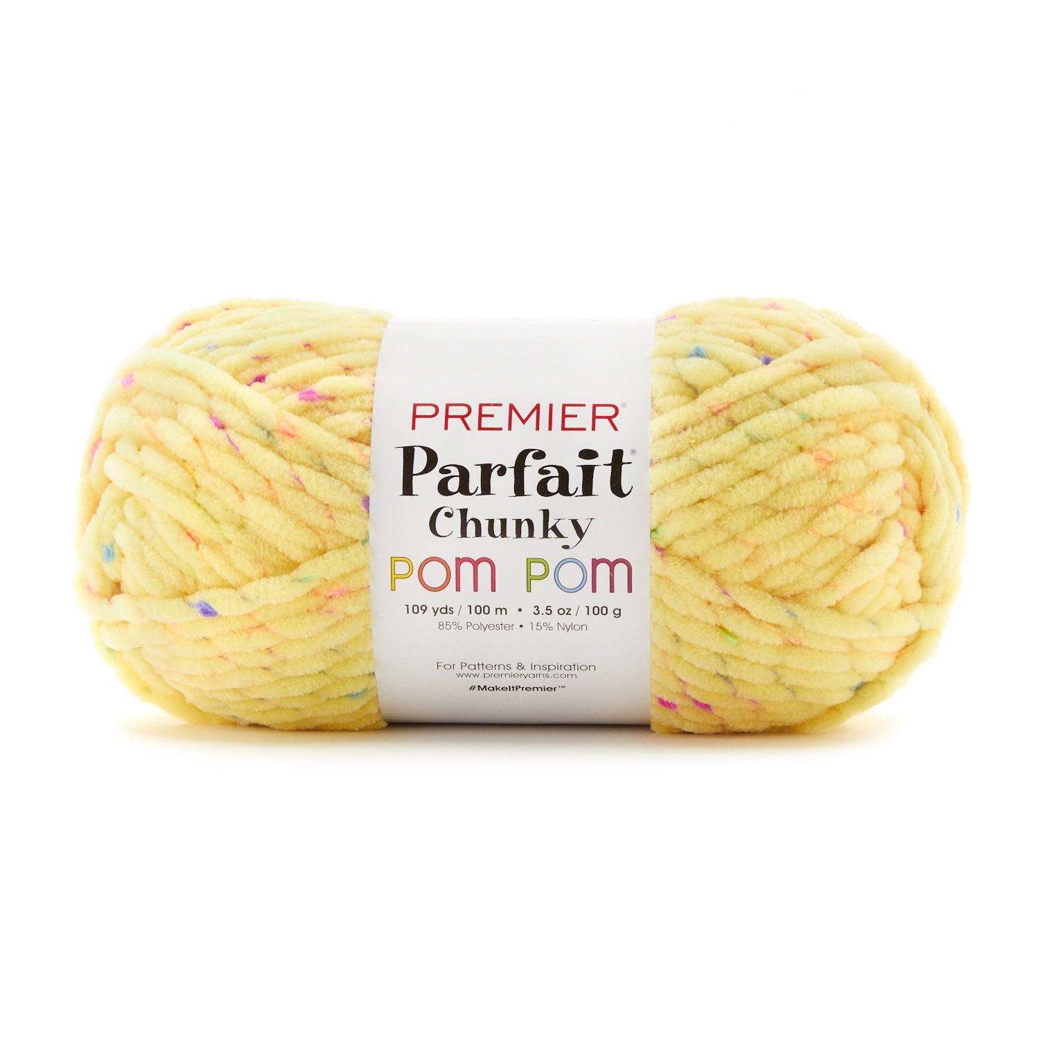 Premier Parfait Chunky Pom Pom Yarn-Incandescent
