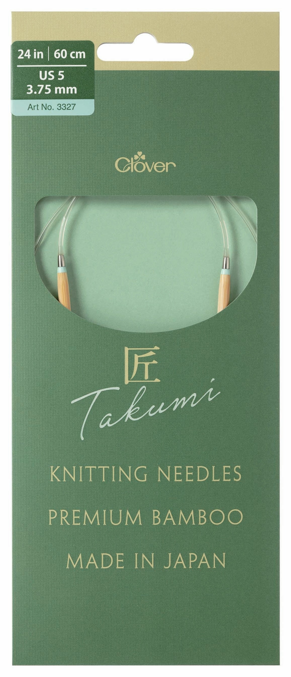 TAKUMI Pro Circular Knitting Needles 24"-US 5 / 3.75 mm