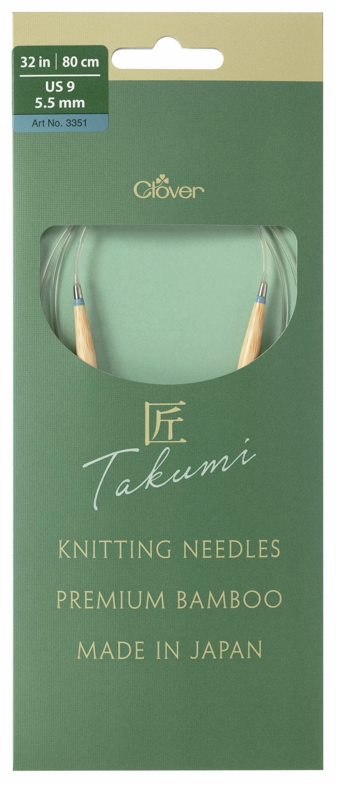 TAKUMI Pro Circular Knitting Needles 32"-US 9 / 5.5 mm