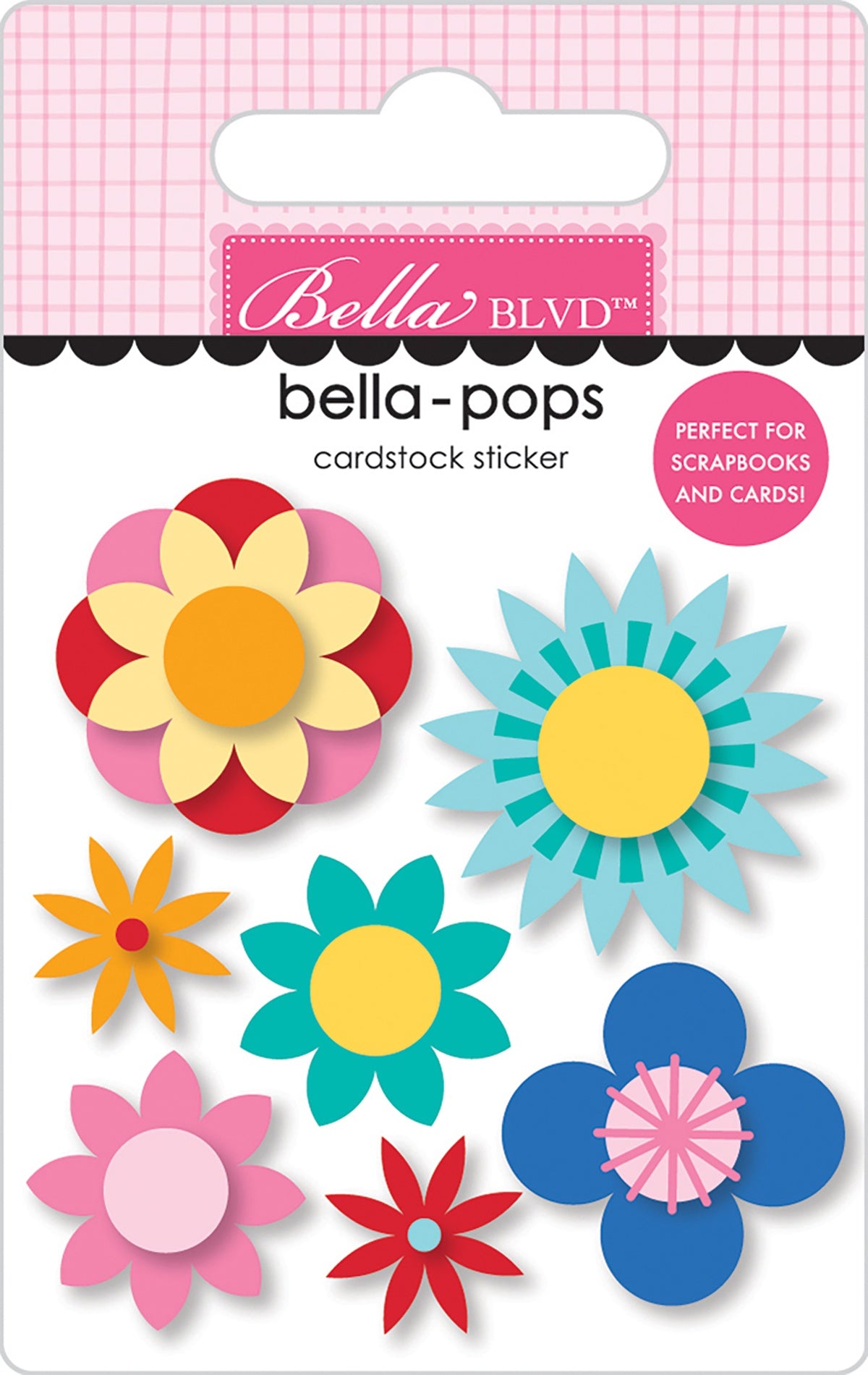 Birthday Bash Bella-Pops 3D Stickers-Special Delivery