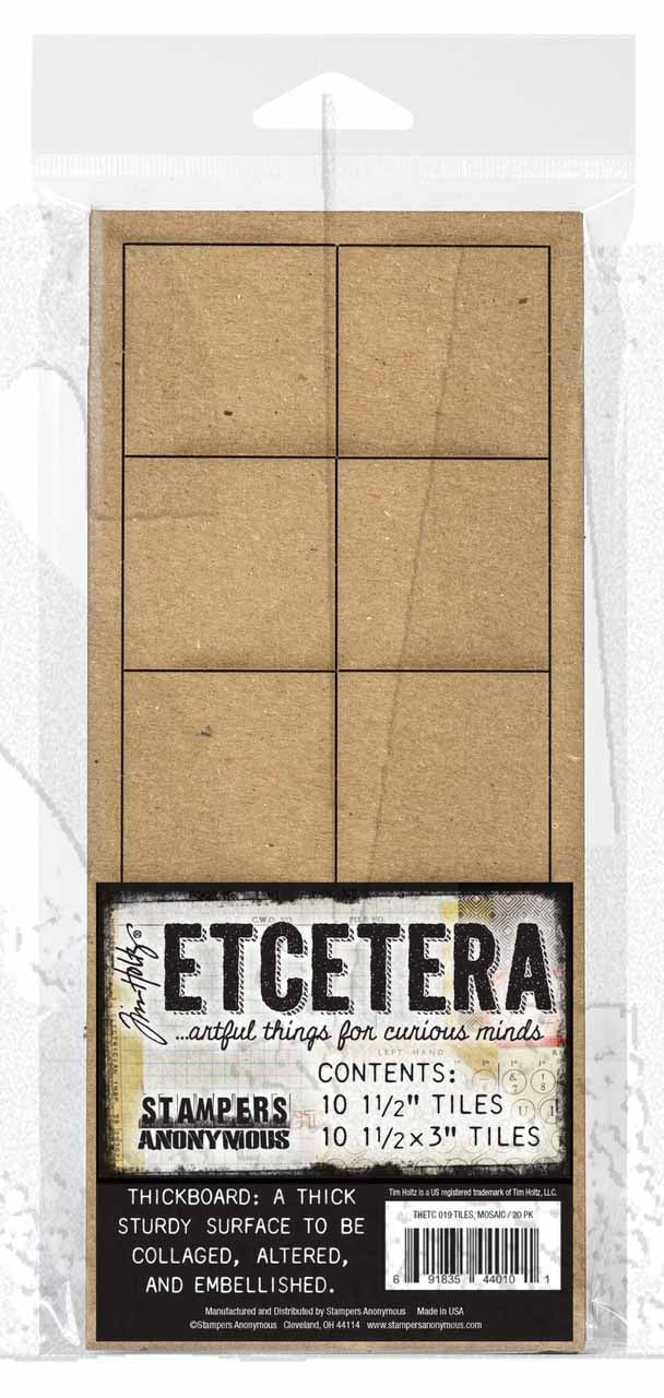 Tim Holtz Etcetera Tiles-Mosaic