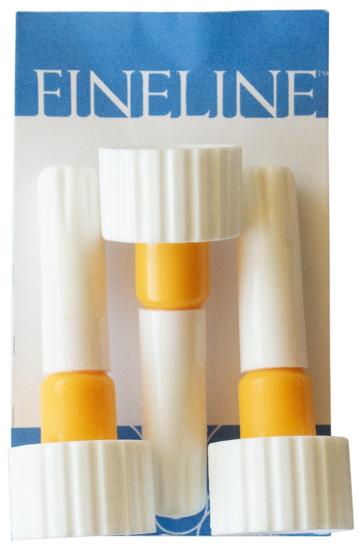 Fineline 18 Gauge 1" Applicator Tip 3/Pkg-24/410 Yellow Band