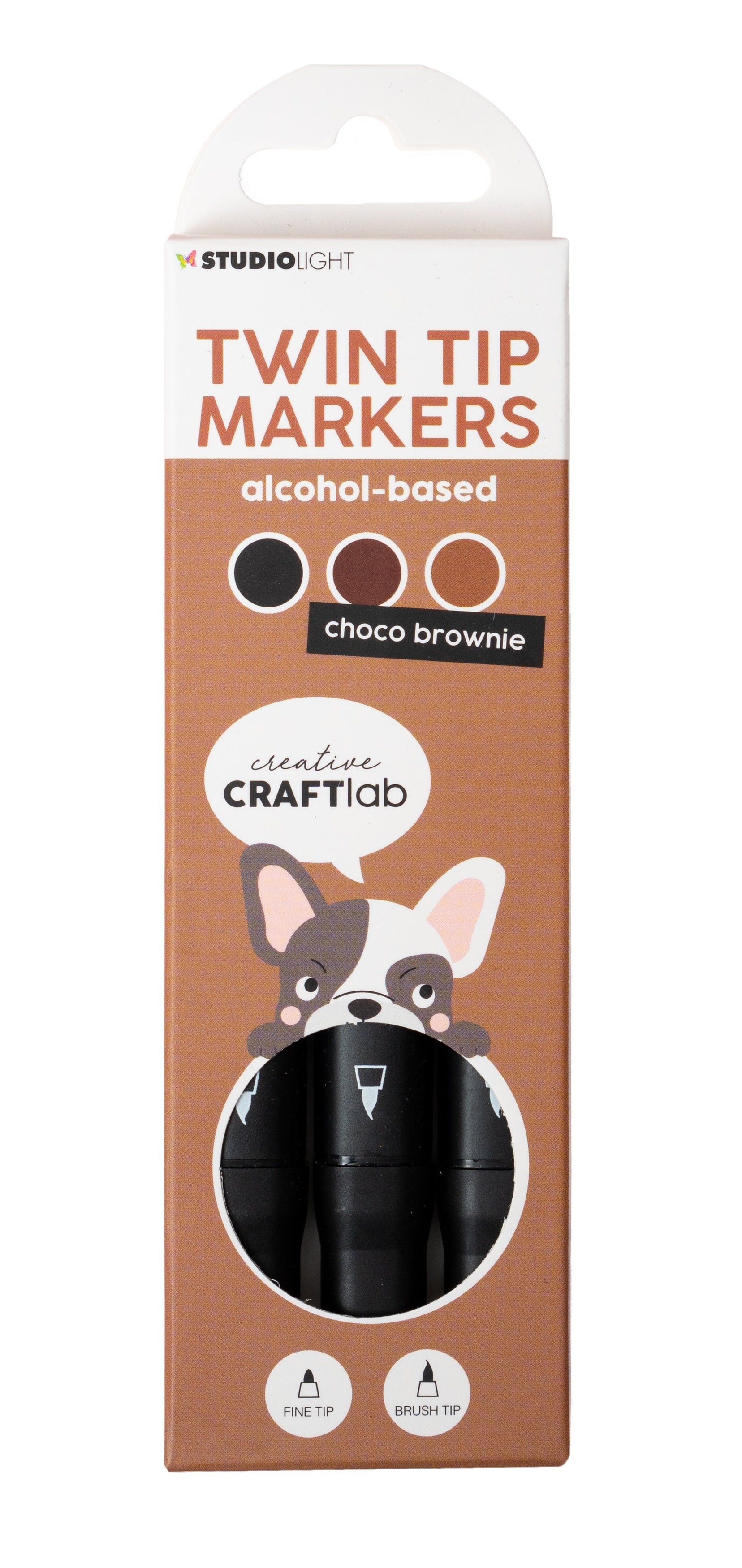 Studio Light Essentials Alcohol Marker-Nr. 07, Choco Brownie