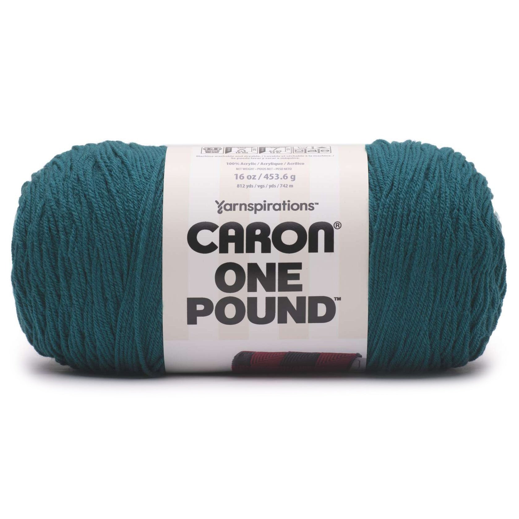 Caron One Pound Yarn-Deep Sea Teal