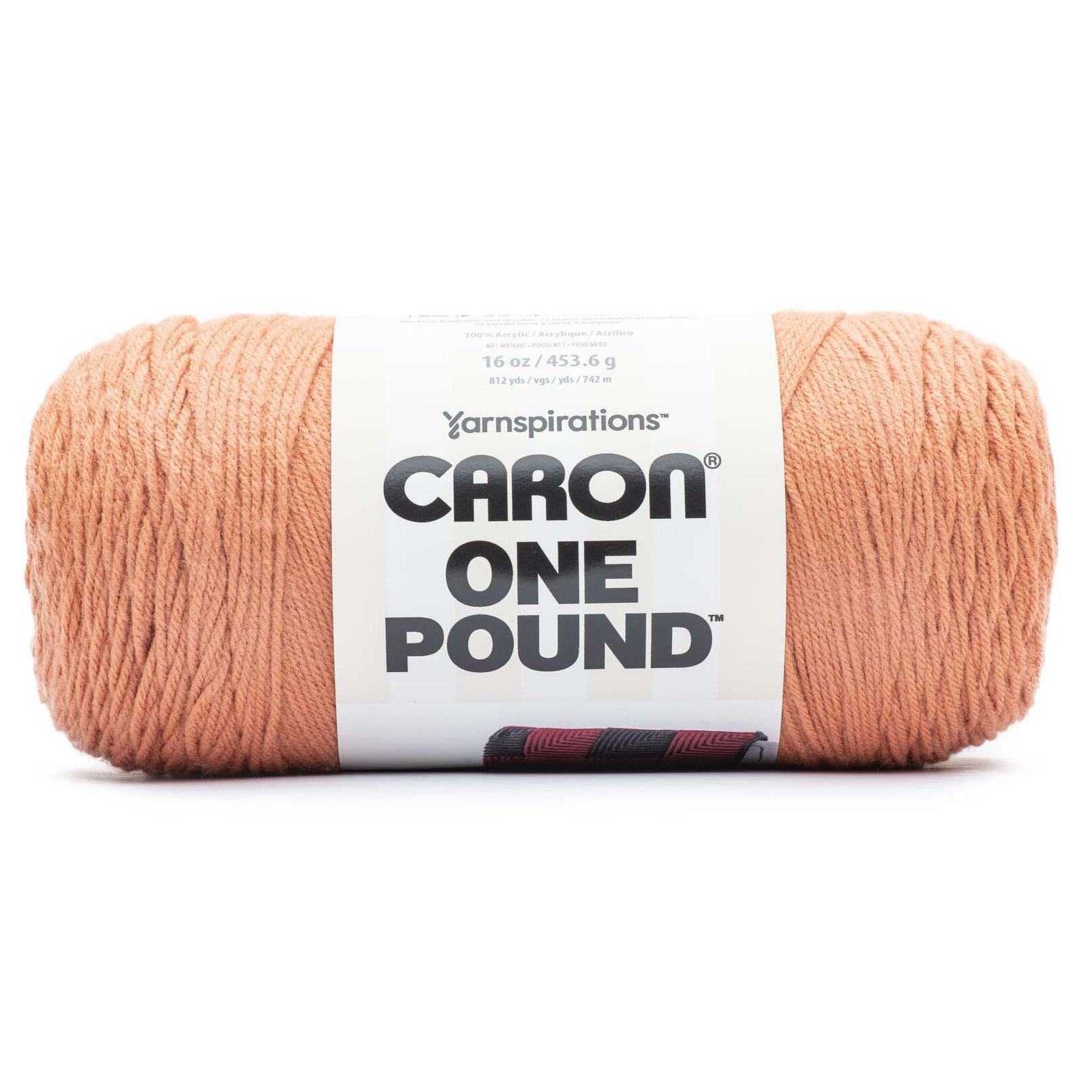 Caron One Pound Yarn-Faded Brick