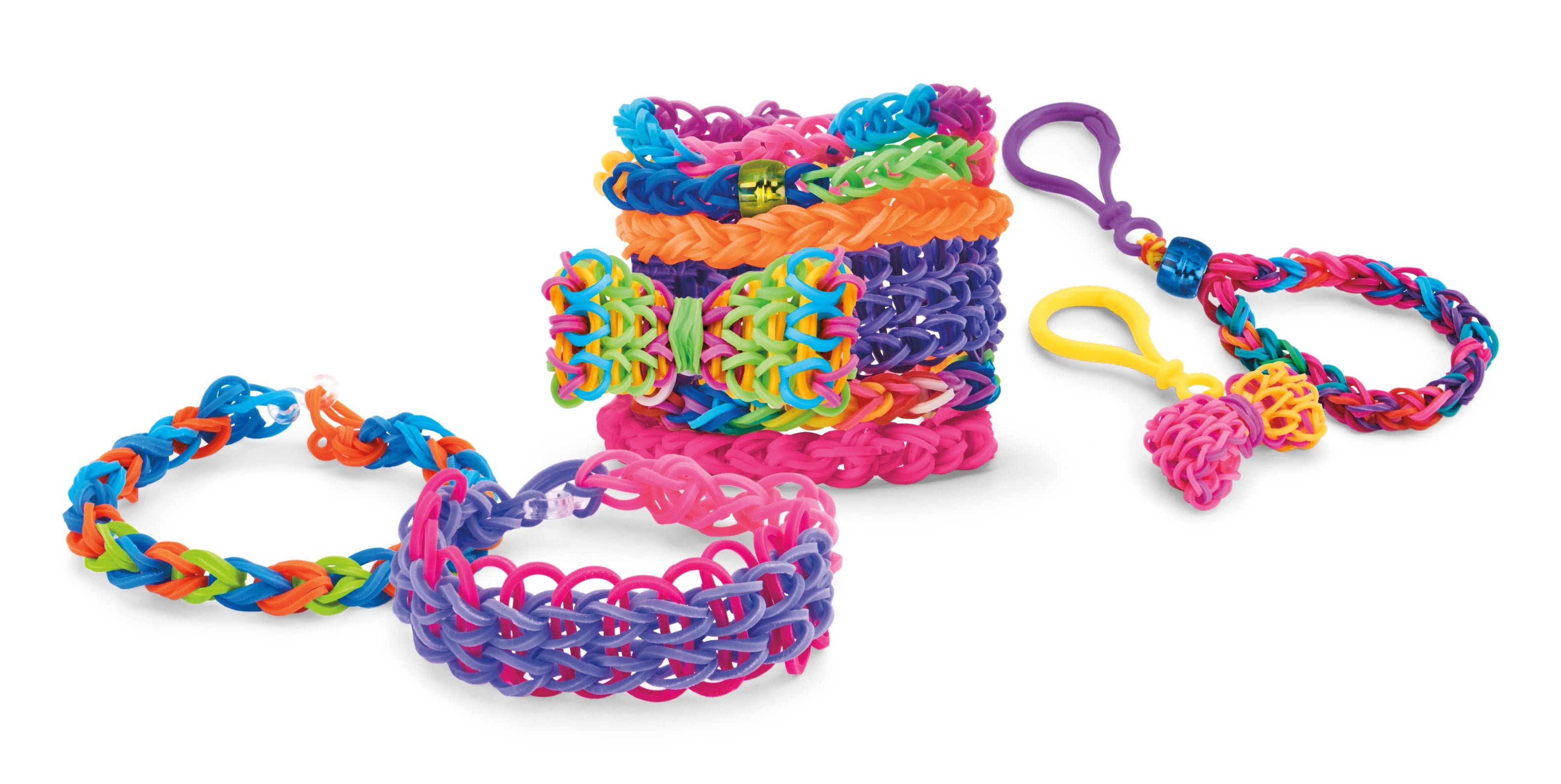 Cra-Z-Art Cra-Z-Loom Rubber Band Loom Kit-Unicorn And Neon Assortment
