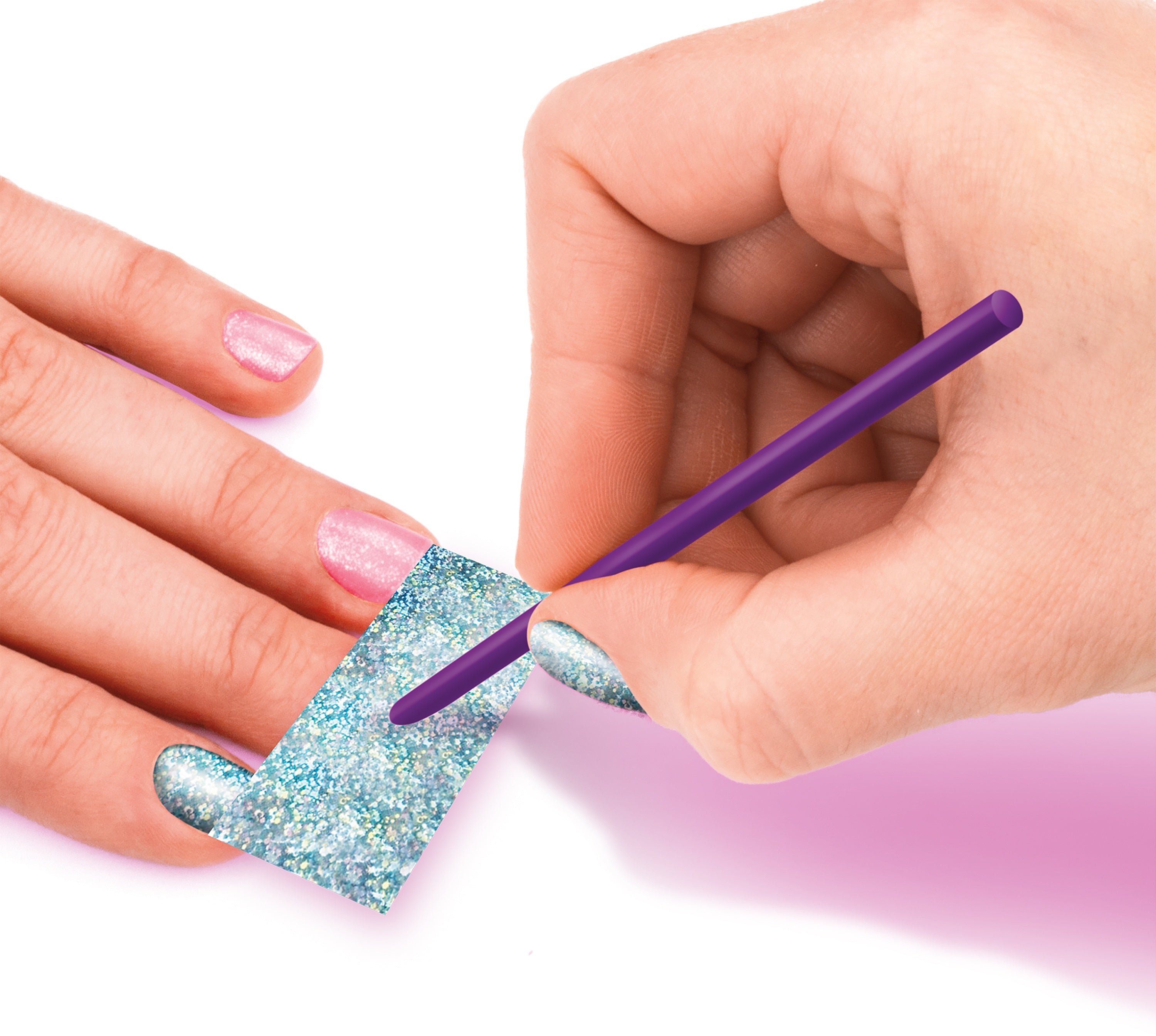 Cra-Z-Art Shimmer 'N Sparkle Metallic Rainbow Nail Art Kit