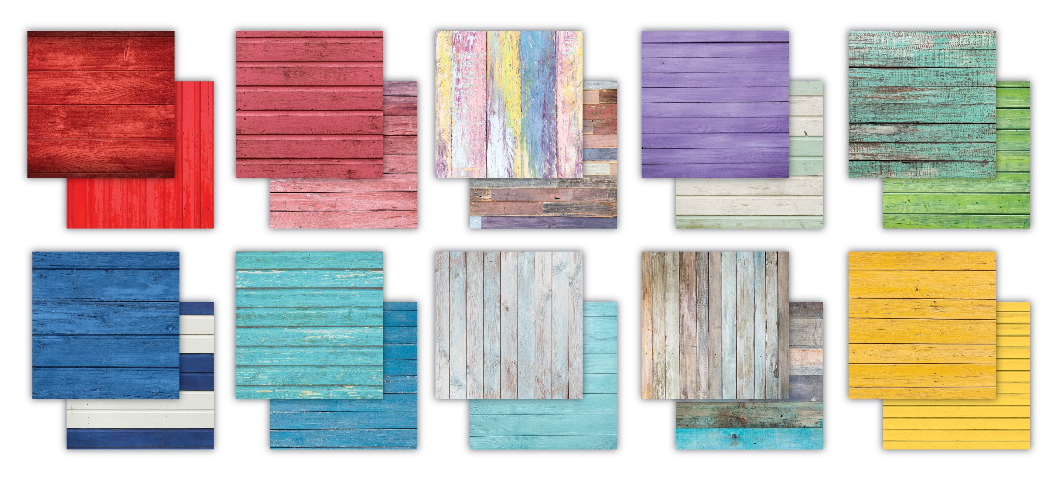 Craft Consortium Double-Sided Paper Pad 6"X6" 40/Pkg-Beach Hut, 20 Designs