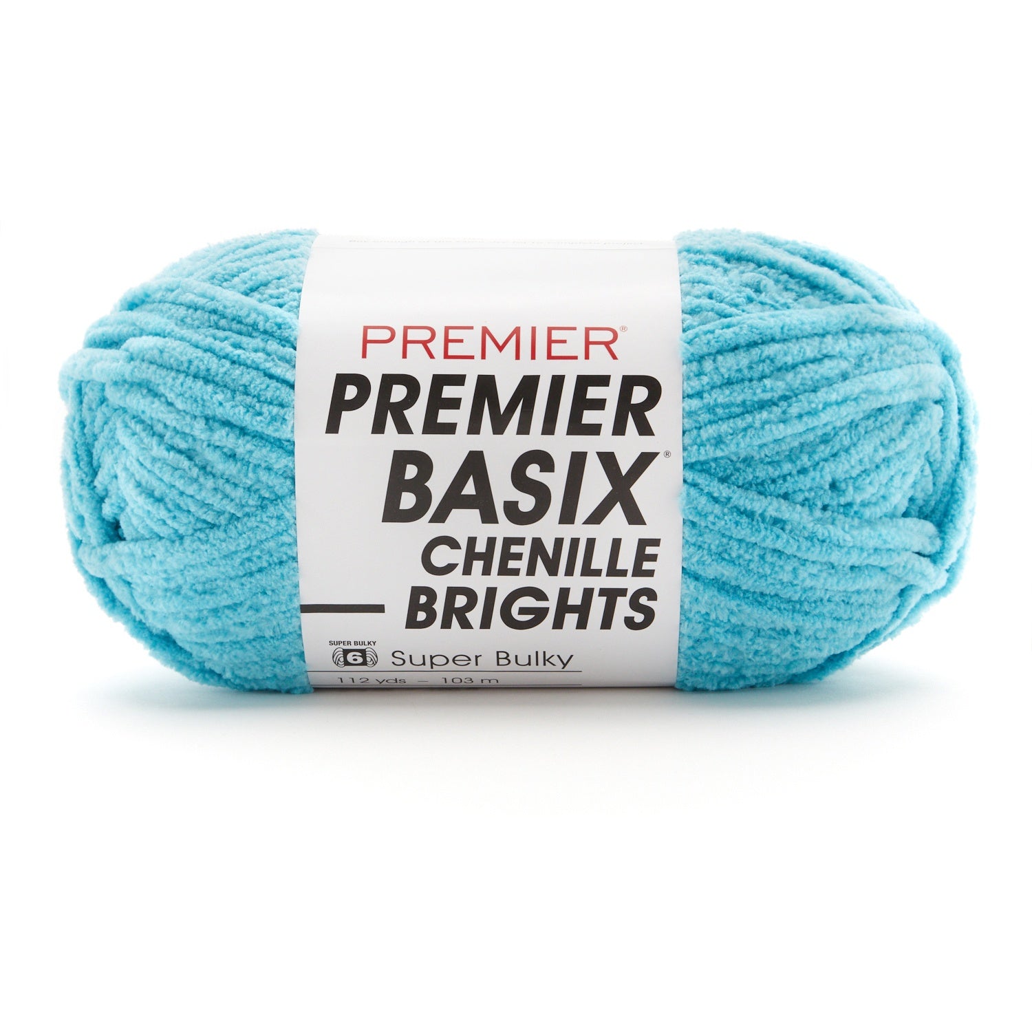 Premier Basix Chenille Brights Yarn-Seaside