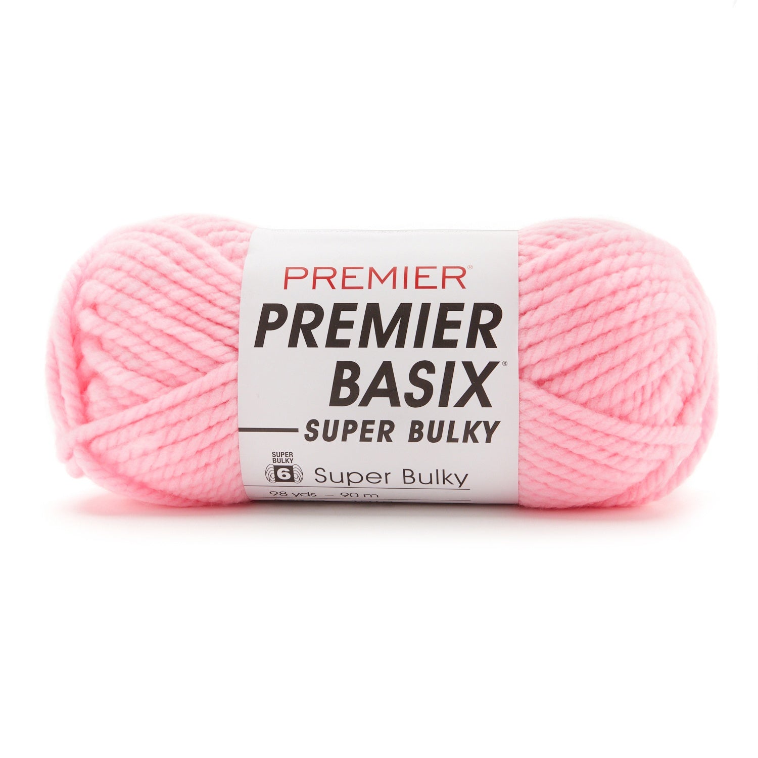 Premier Basix Super Bulky Yarn-Pink