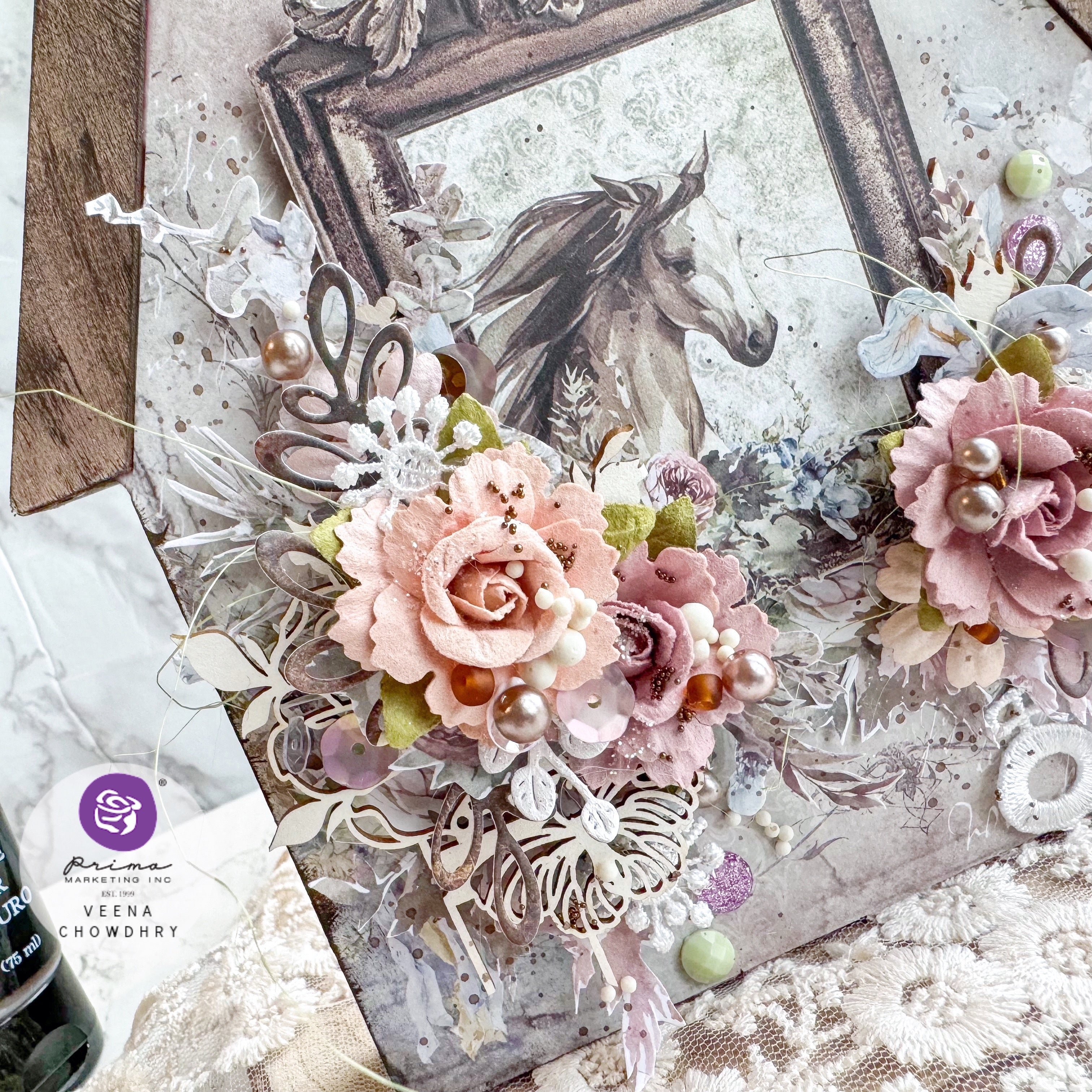 Bohemian Heart Cardstock Ephemera 56/Pkg