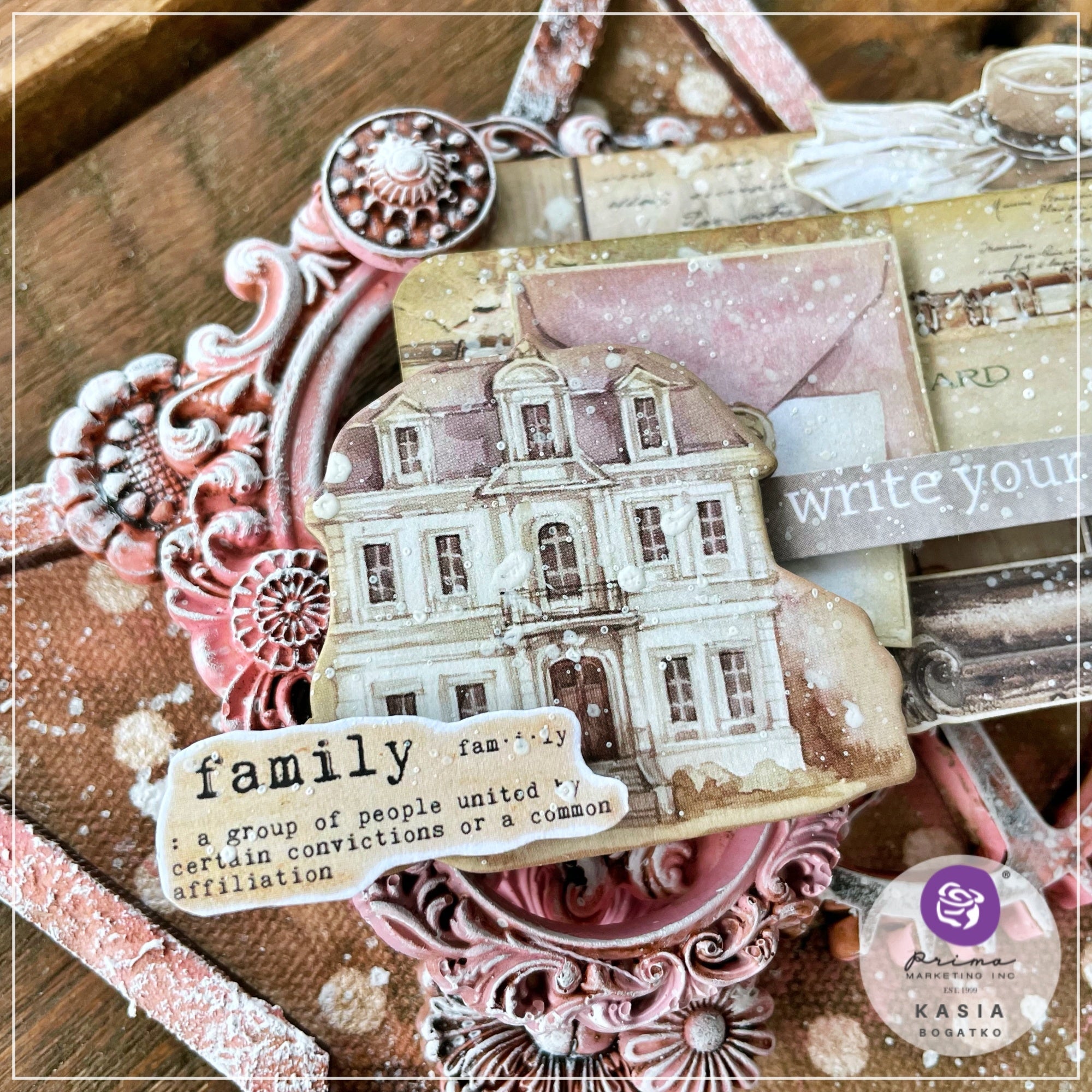 Bohemian Heart Cardstock Ephemera 56/Pkg
