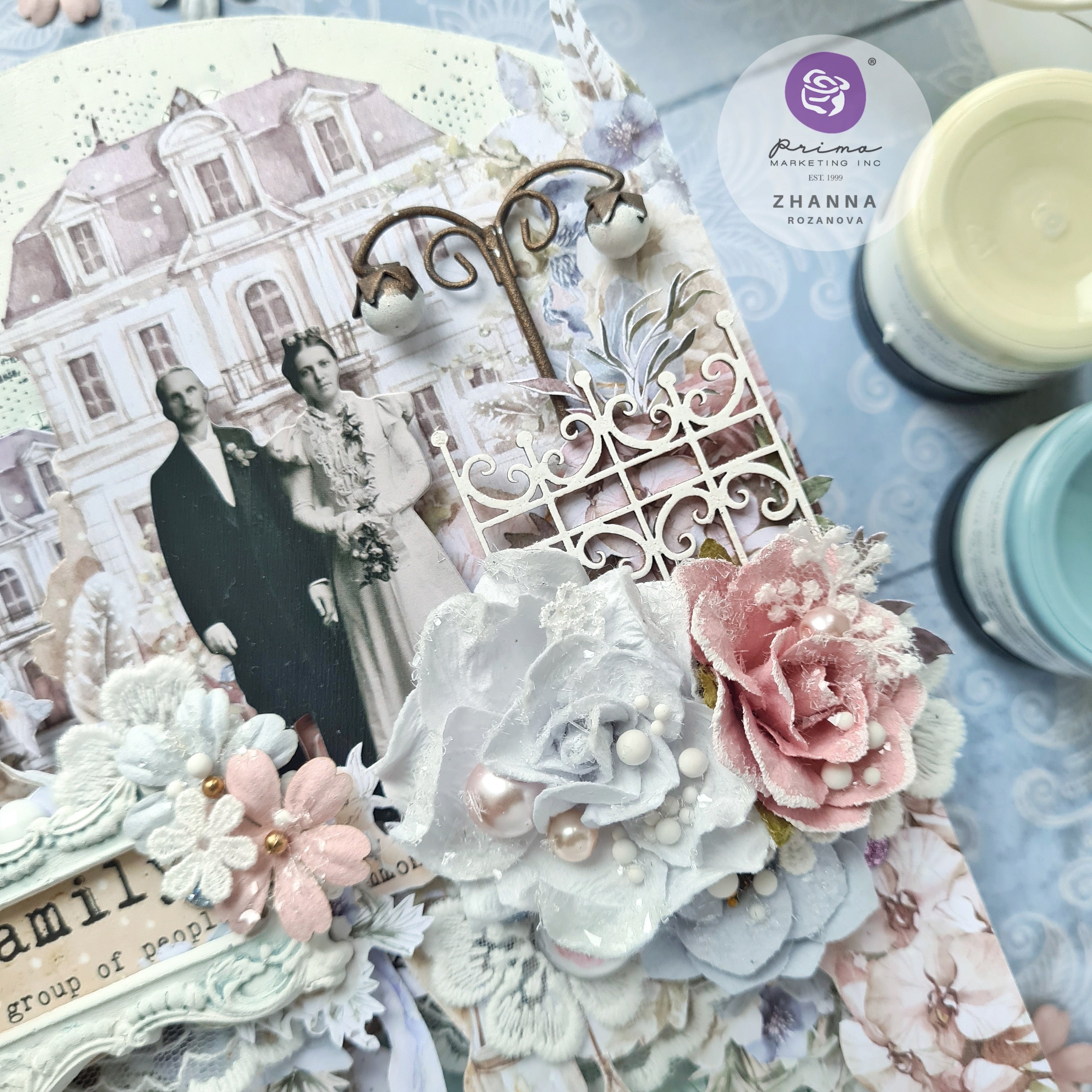 Bohemian Heart Cardstock Ephemera 56/Pkg