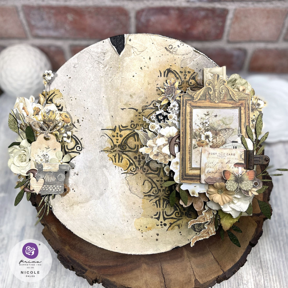 Prima Marketing Paper Flowers 36/Pkg-In No Time, In the Moment