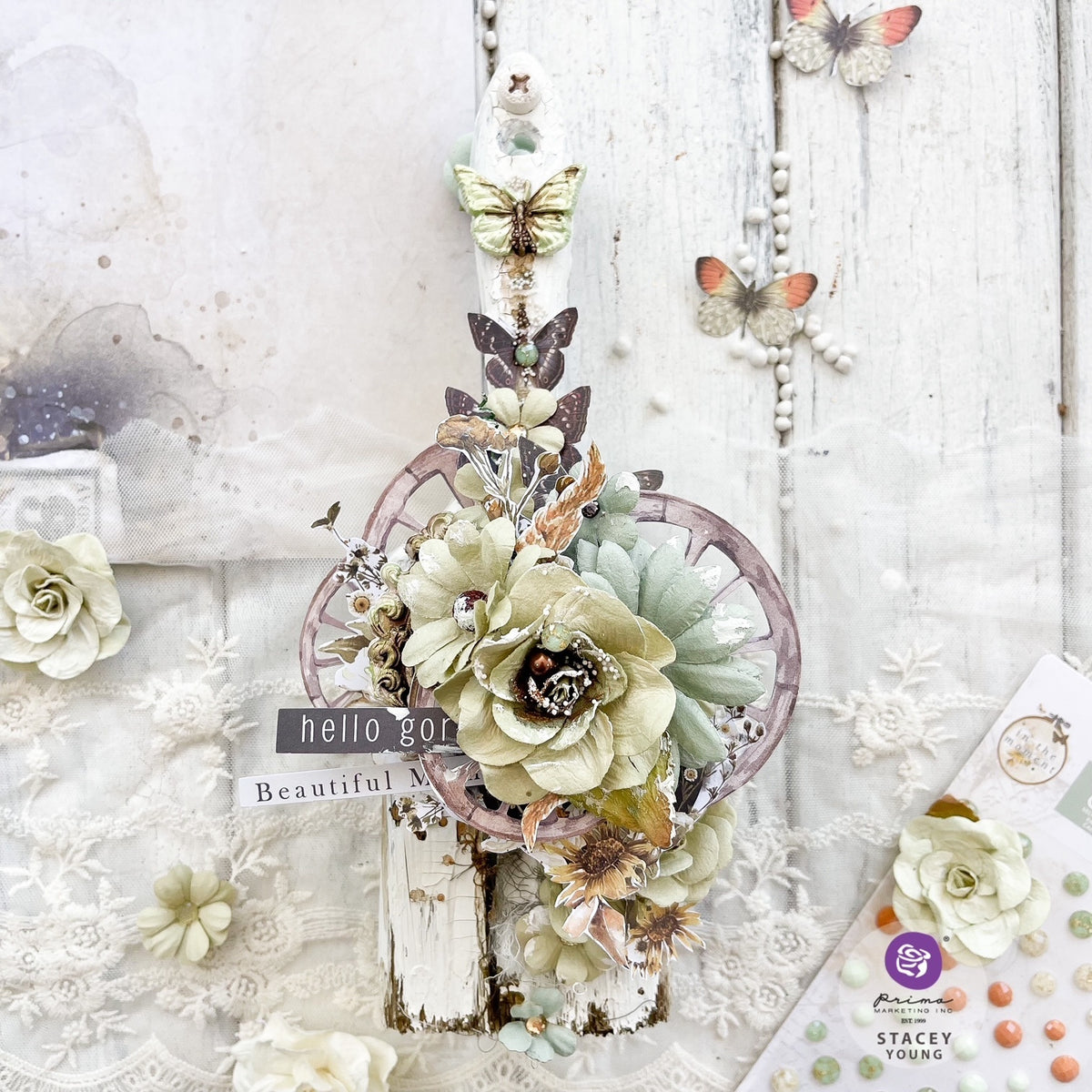 Prima Marketing Paper Flowers 36/Pkg-In No Time, In the Moment