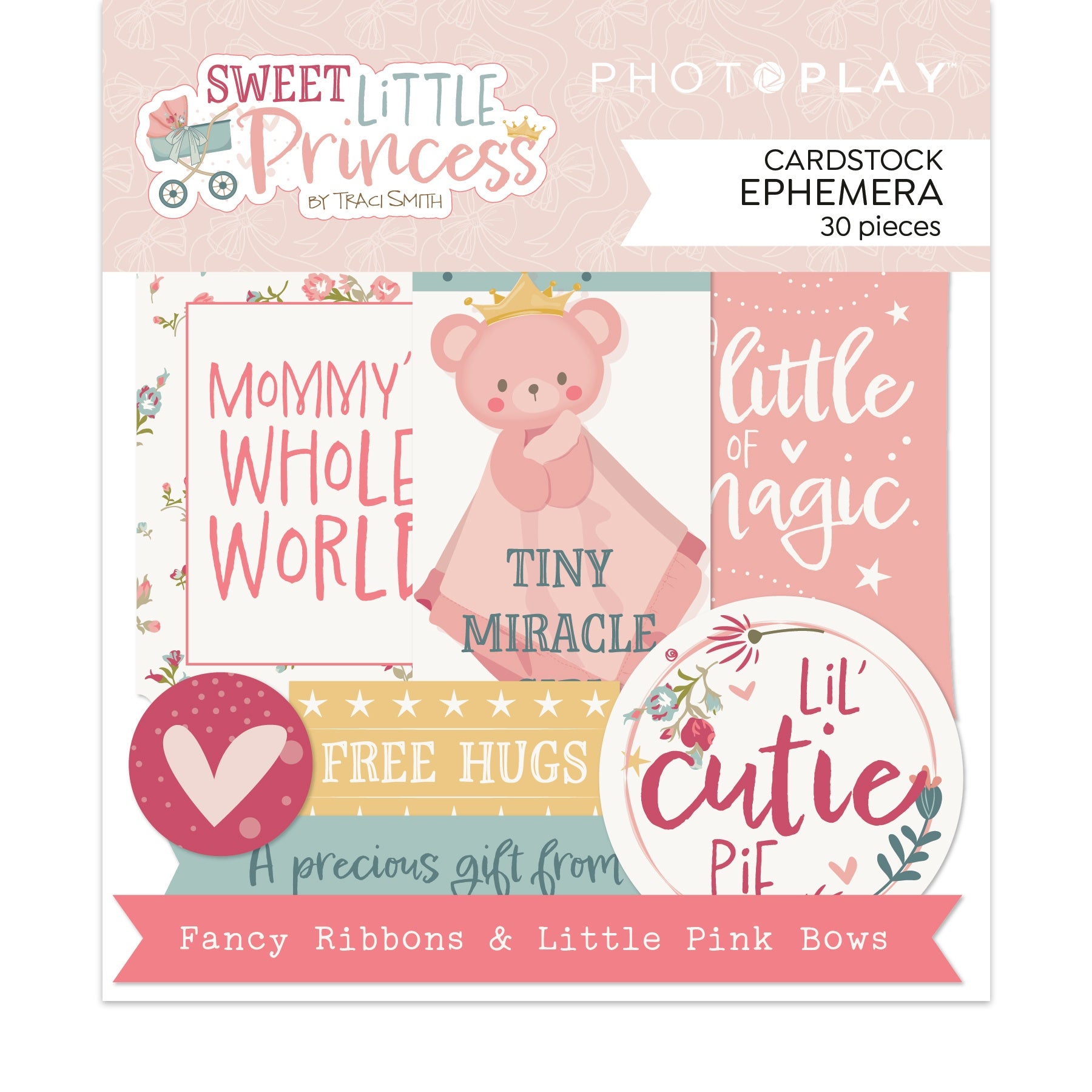Sweet Little Princess Ephemera Cardstock Die-Cuts