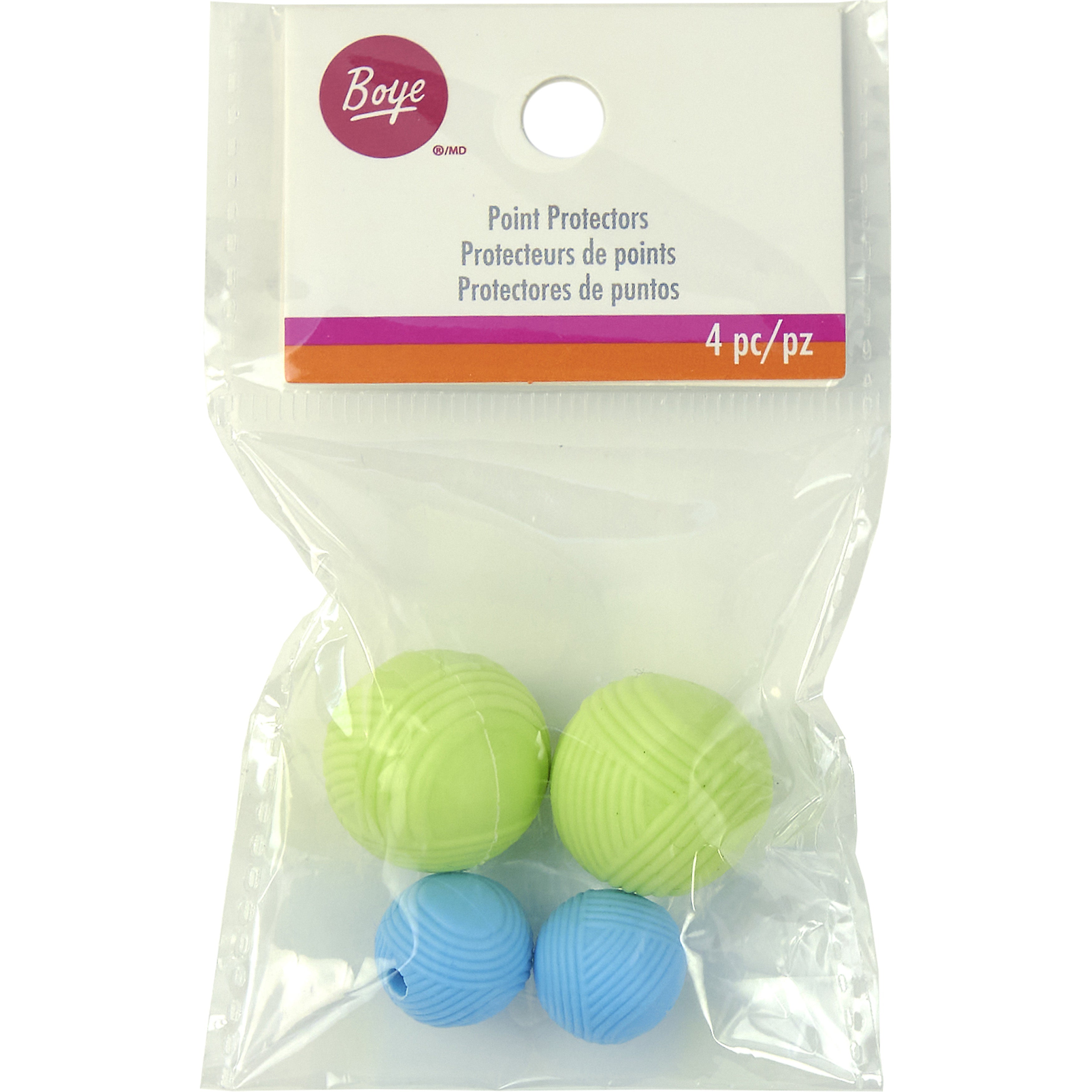 Boye Point Protectors For Knitting Needles 4/Pkg-