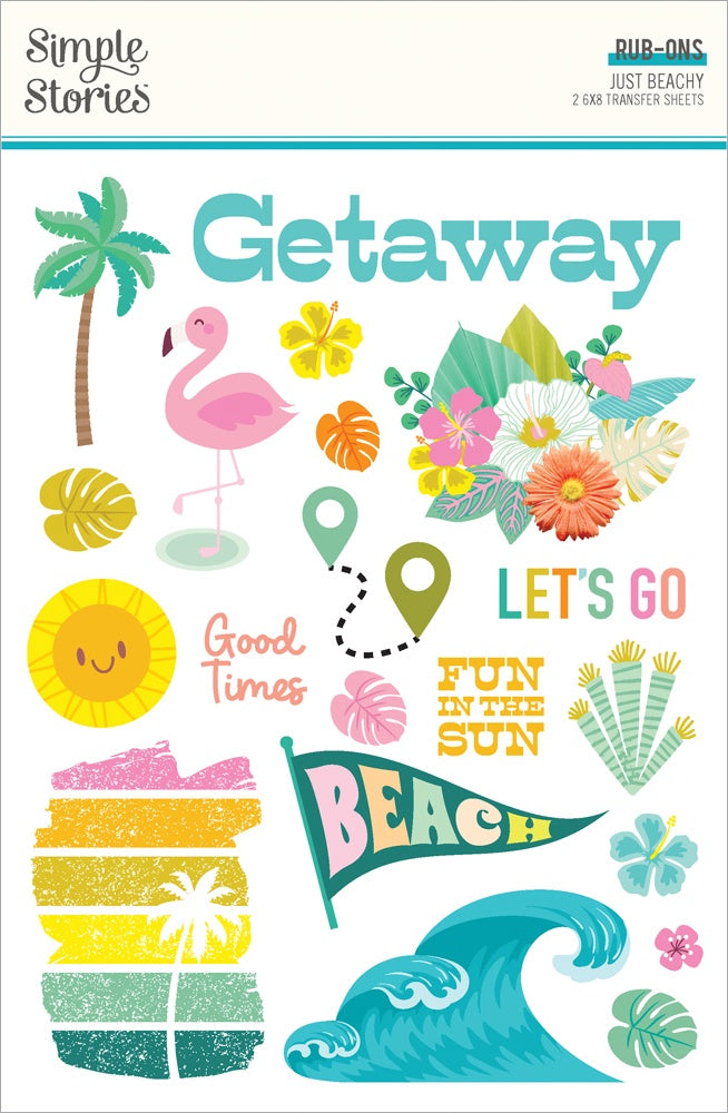 Just Beachy Rub-Ons